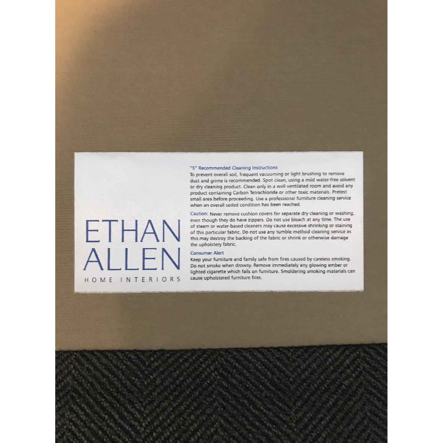 Ethan Allen Grey Monterey Sofa - image-7