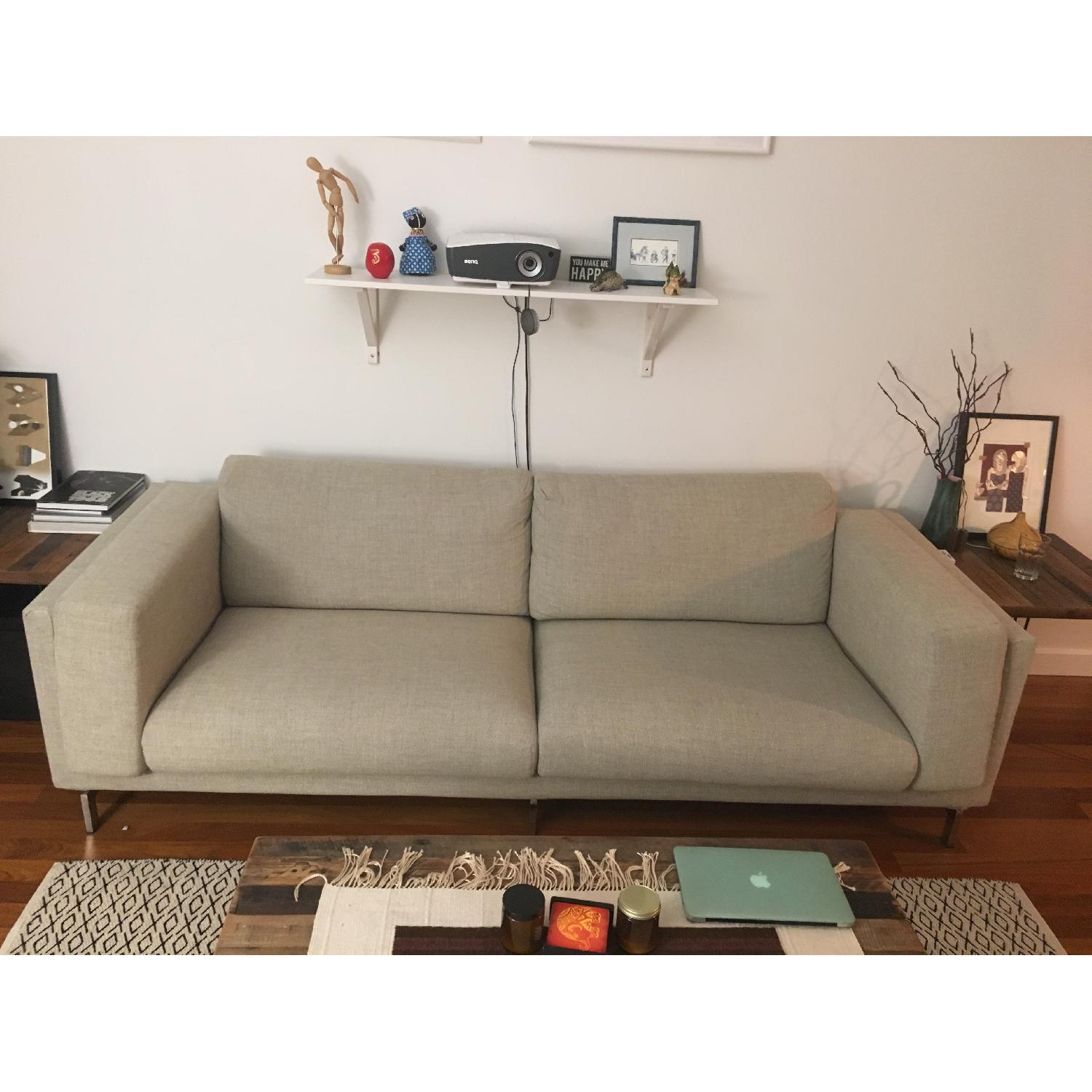 Ikea Nockeby Sofa in Grey - image-1
