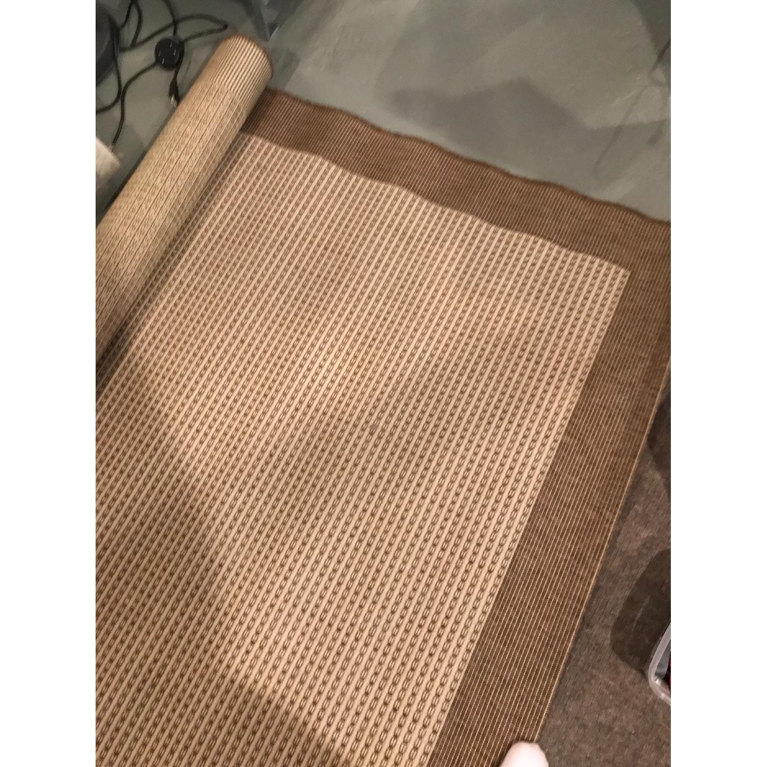 Crate & Barrel Biscayne Indoor/Outdoor Pecan Rug - image-2