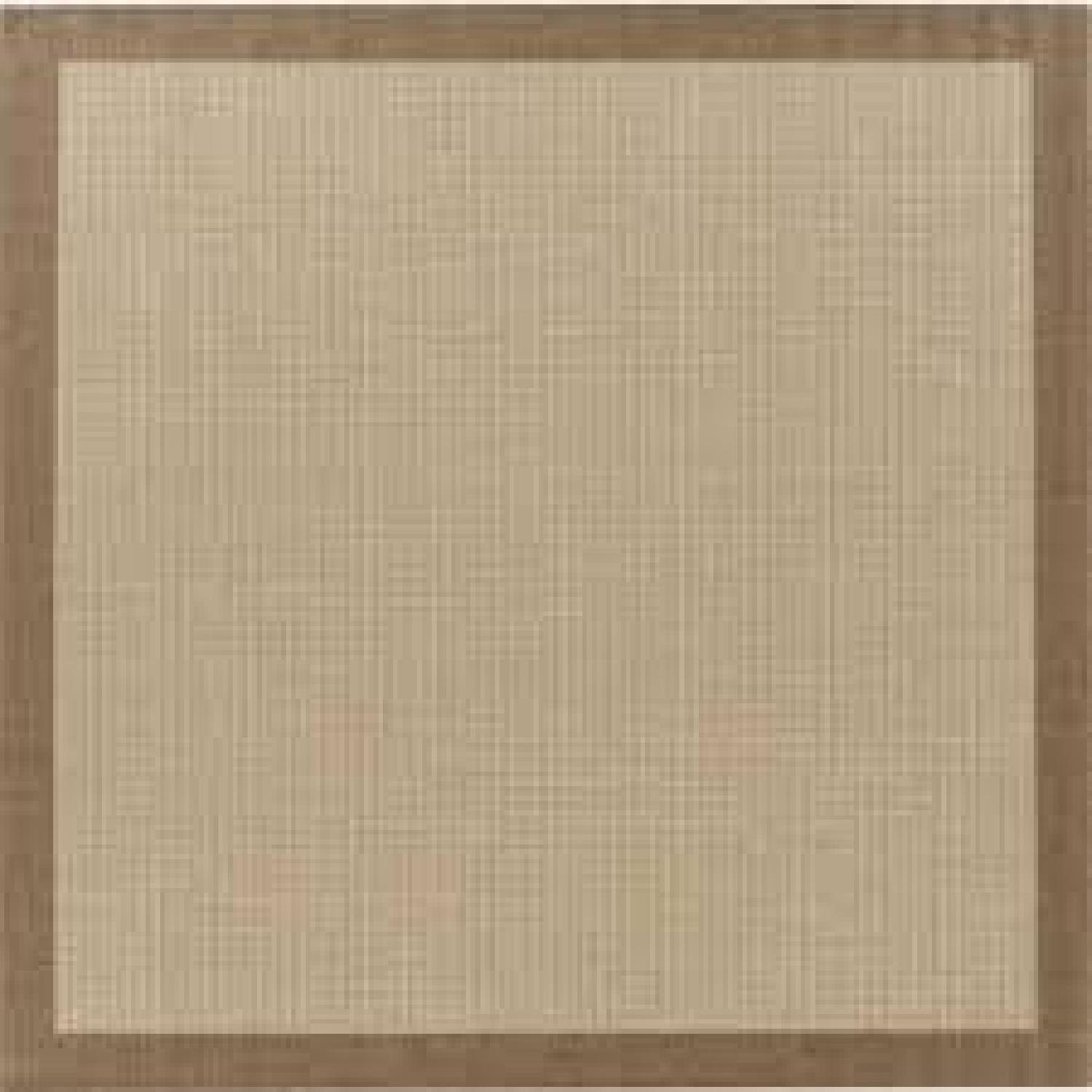 Crate & Barrel Biscayne Indoor/Outdoor Pecan Rug - image-0