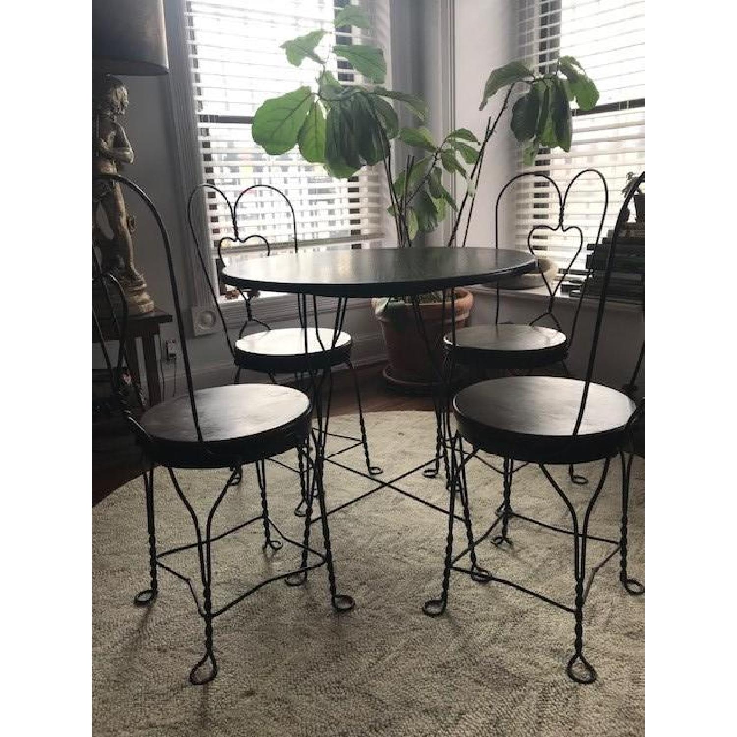 Cafe Table w/ 4 Chairs - image-1