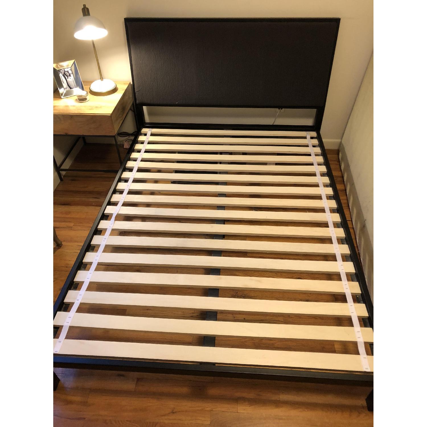 Crate & Barrel Isaac Full Bed Frame AptDeco