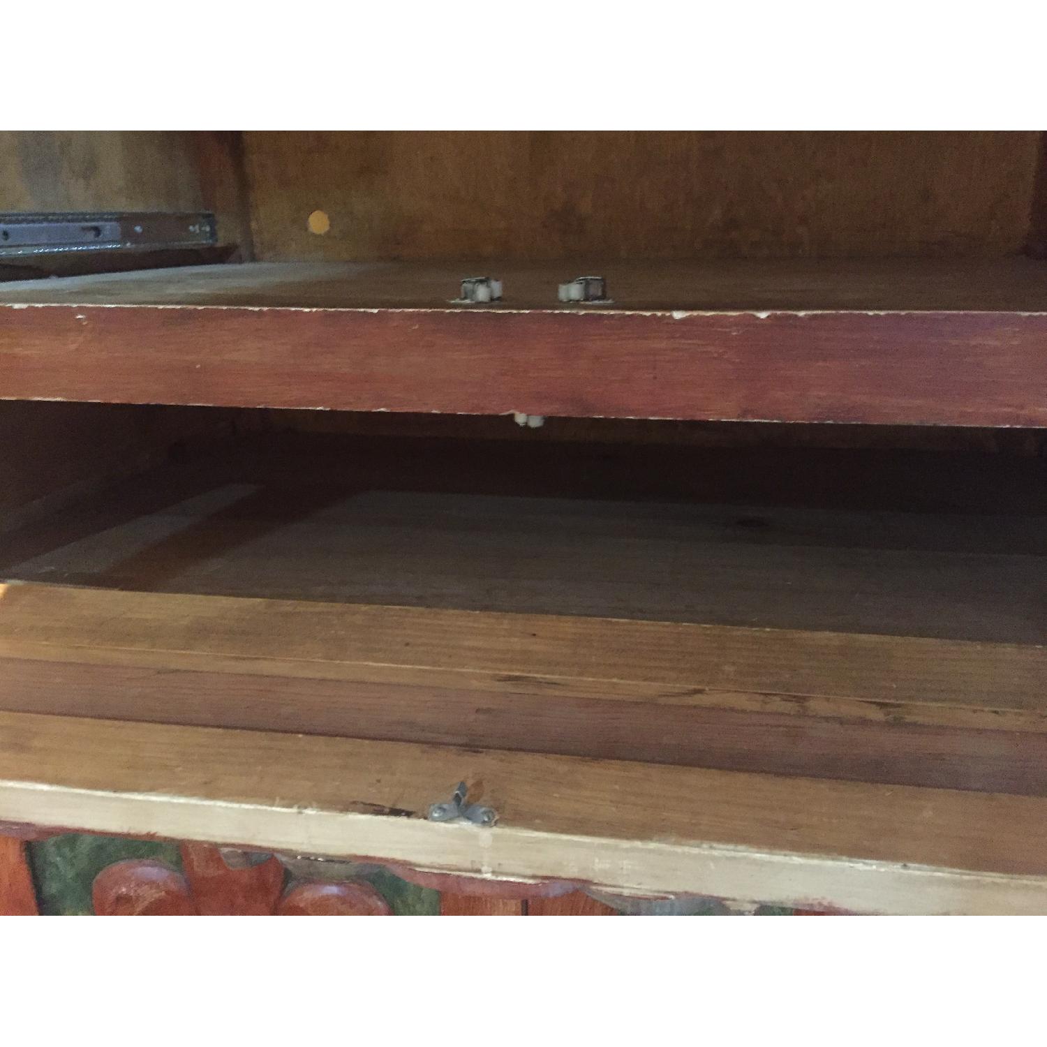 Pineapple Furniture, Inc Mexican Hand Painted Carved Armoire - image-6