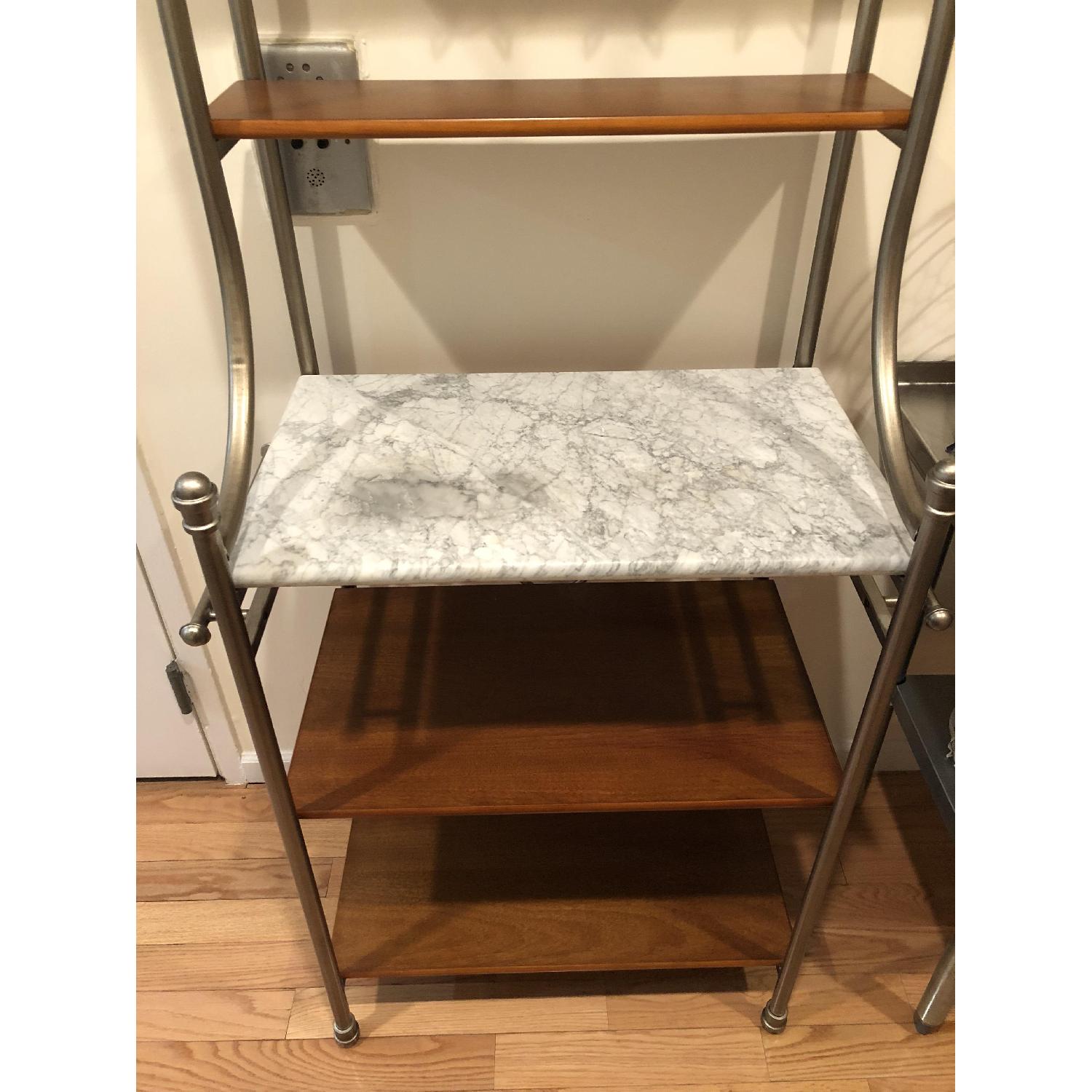 Bed Bath & Beyond Orleans Vintage Caramel Baker's Rack - image-2