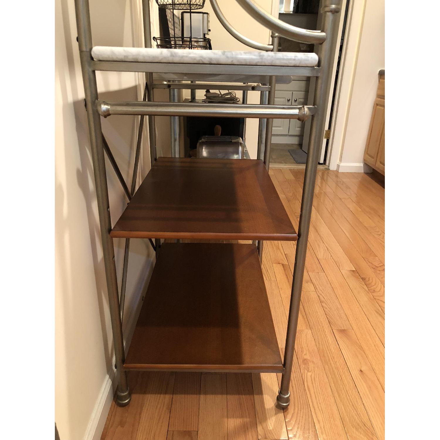 Bed Bath & Beyond Orleans Vintage Caramel Baker's Rack - image-4