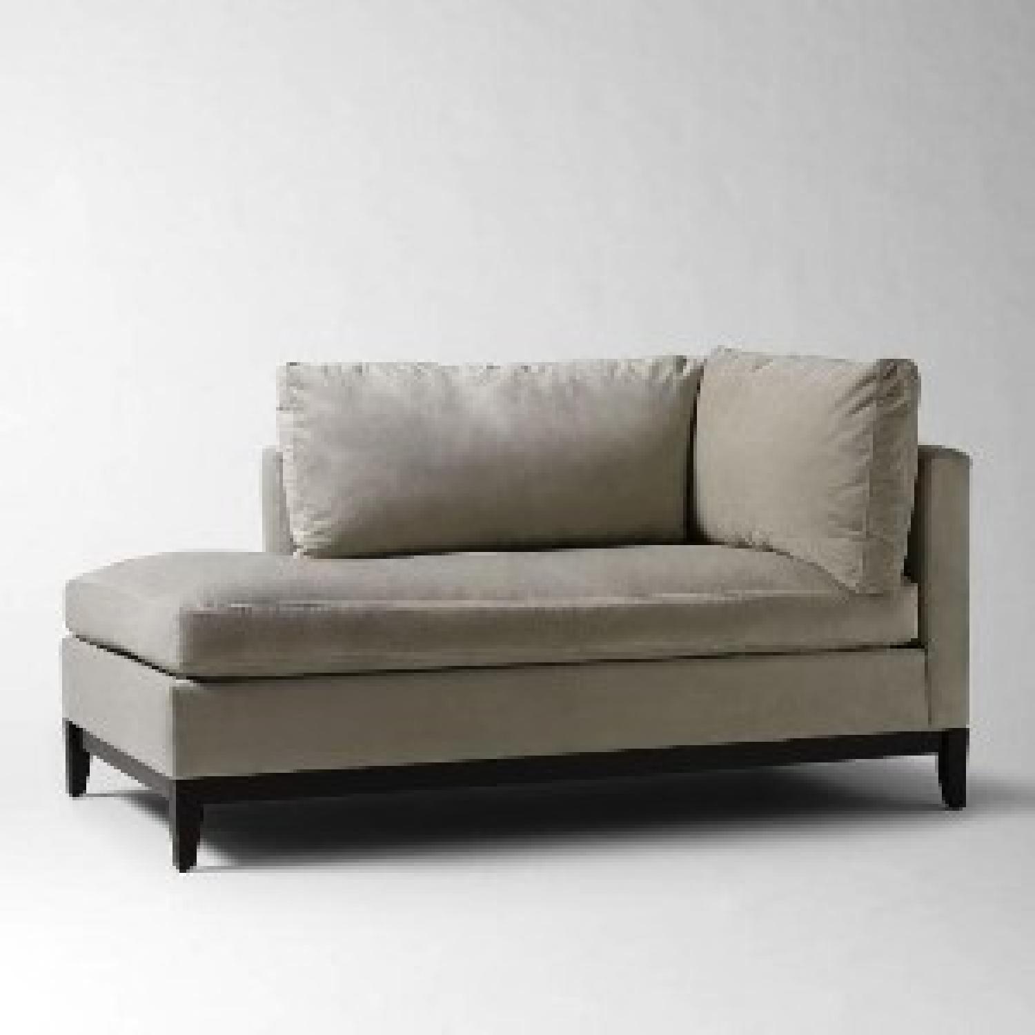 West Elm Blake Down Filled Chaise Lounge - image-7