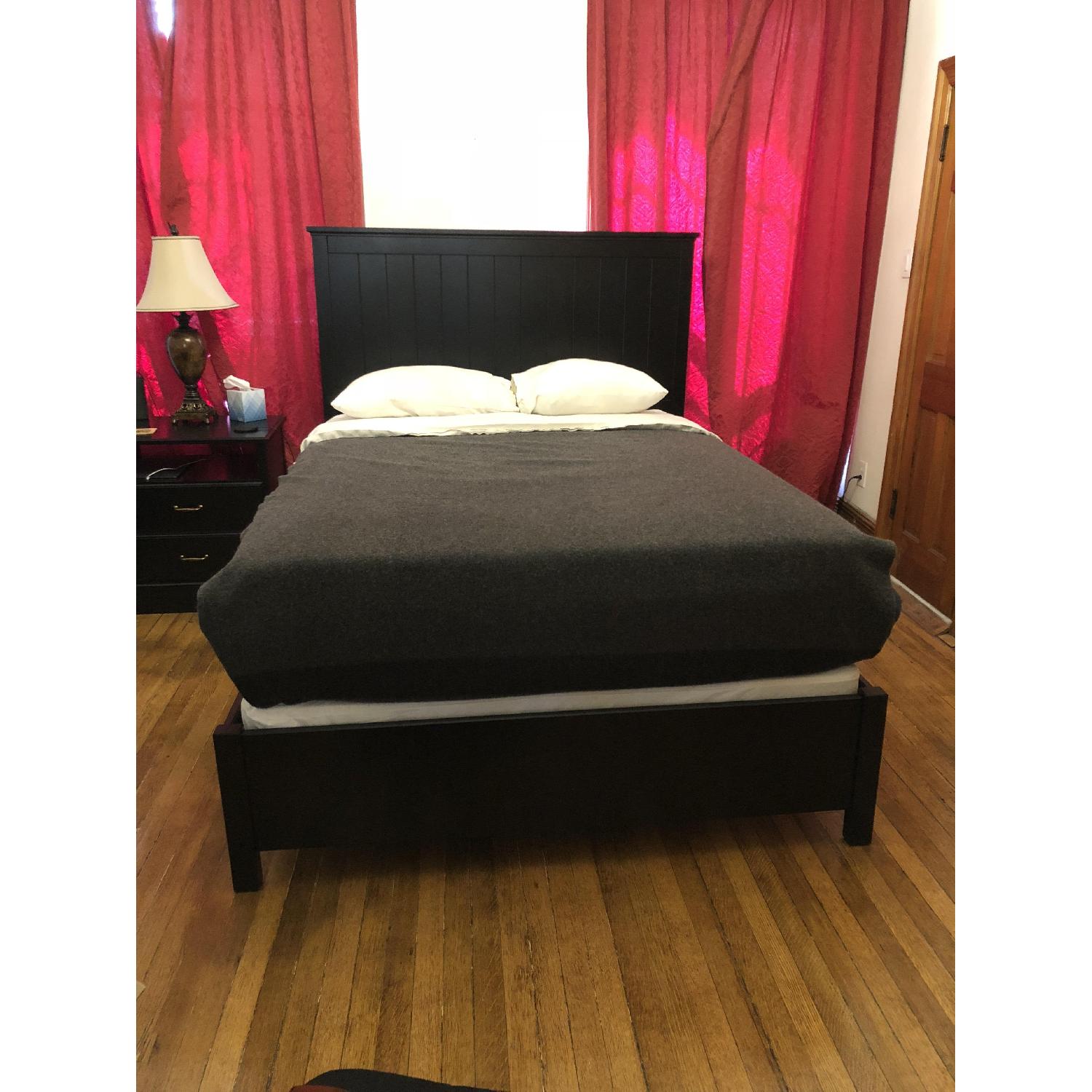 Ikea Undredal Queen Size Bed Frame in Black - image-5