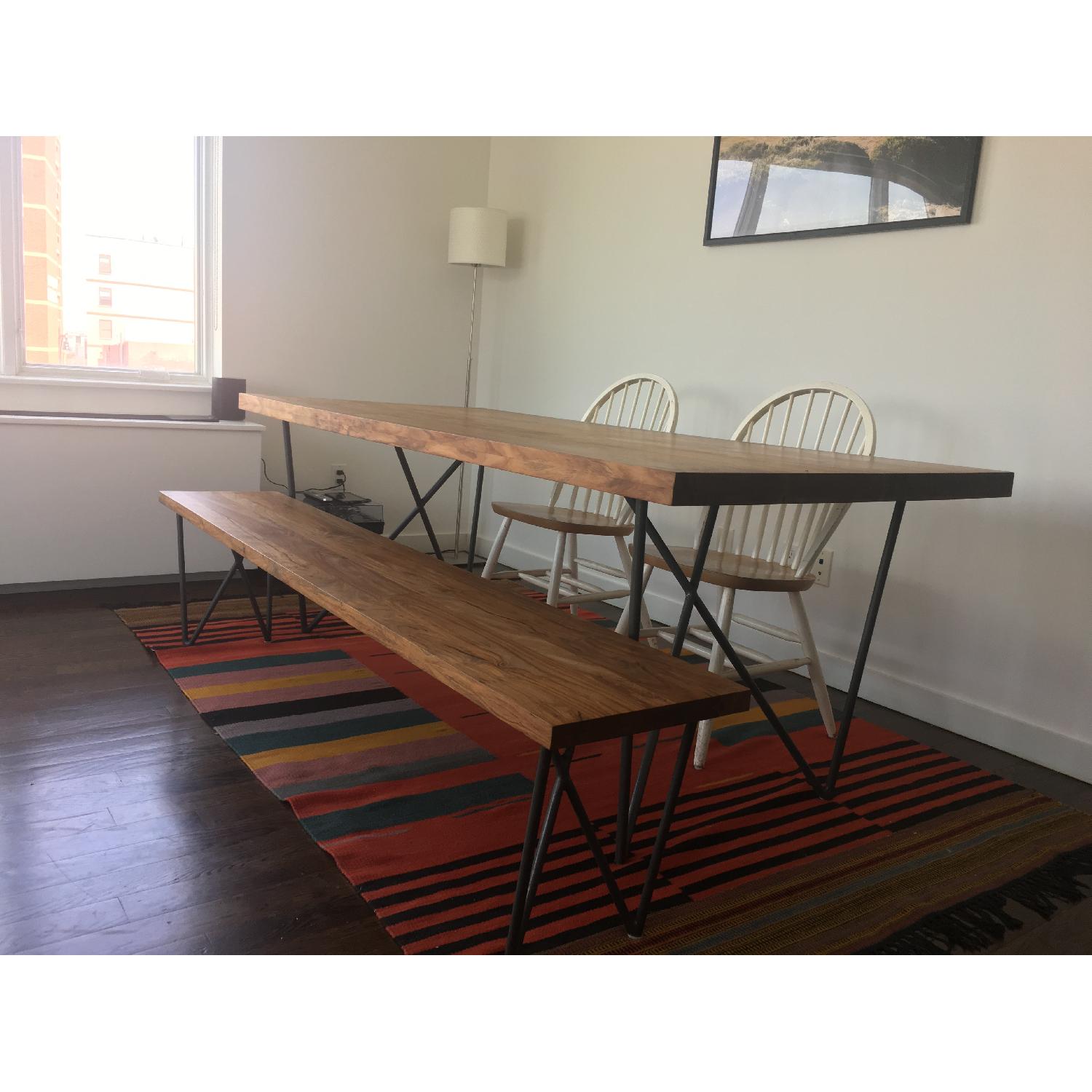 CB2 Dylan Solid Wood Dining Table - image-5