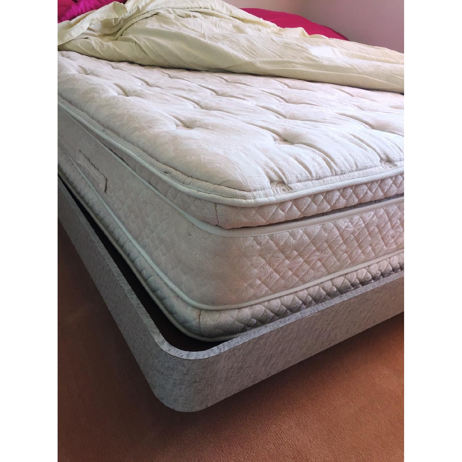 King Size Platform Bed w/ Headboard - image-2