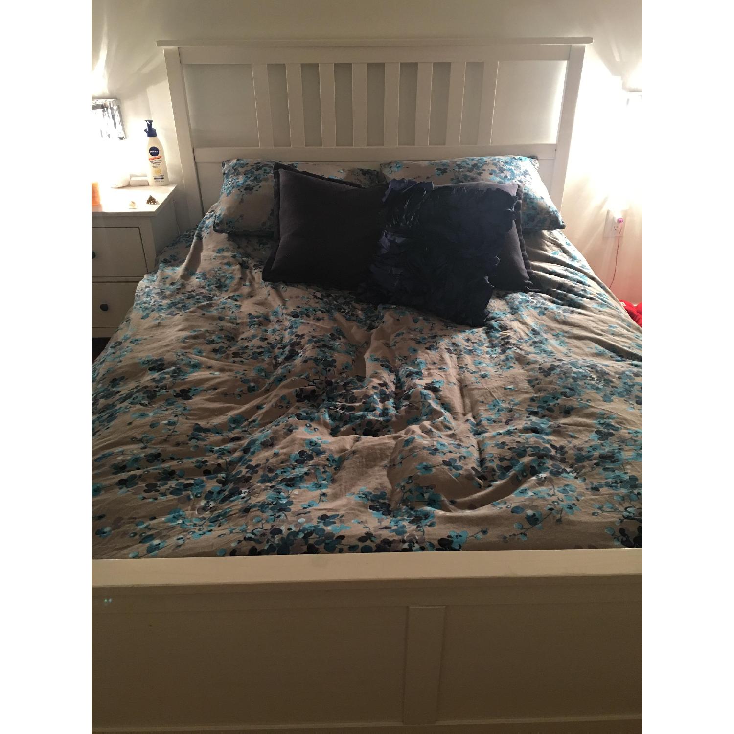 Ikea Hemnes Queen Bed Frame AptDeco
