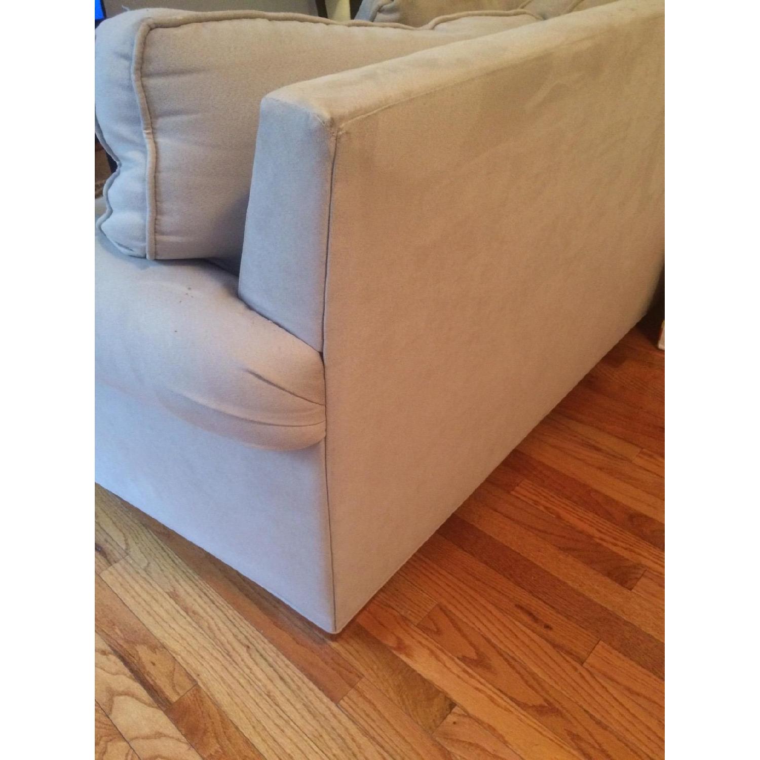 Raymour & Flanigan H.M. Richards 3 Seater Sofa w/ 2 Pillows - image-7