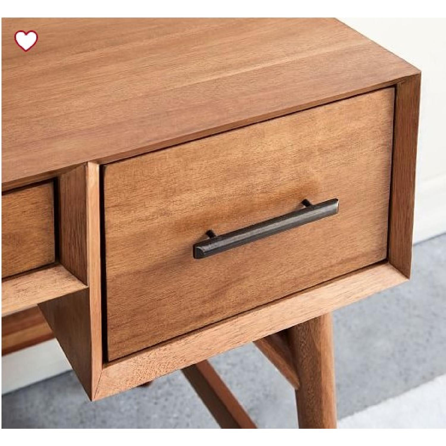 West Elm Mid-Century Desk in Acorn - image-4