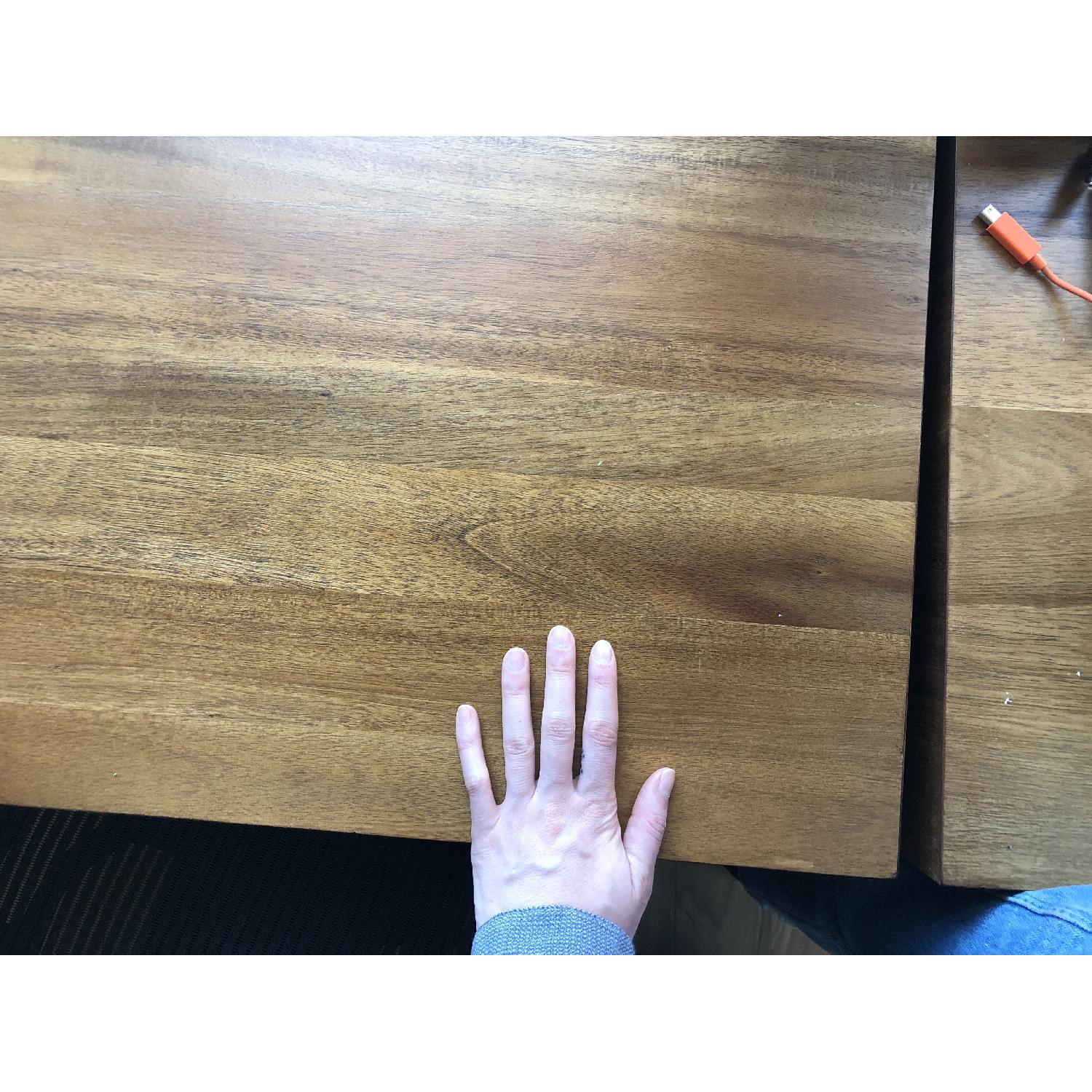 West Elm Mid-Century Desk in Acorn - image-10