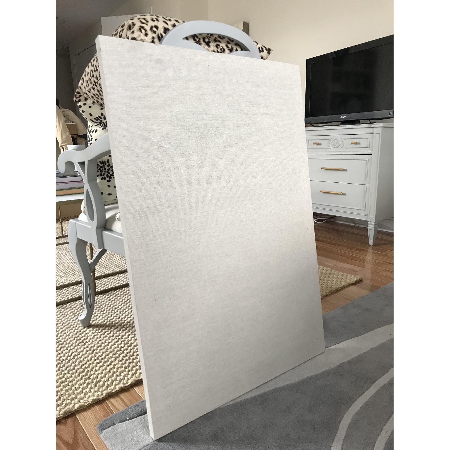 Pottery Barn Small Linen Pinboard - image-4