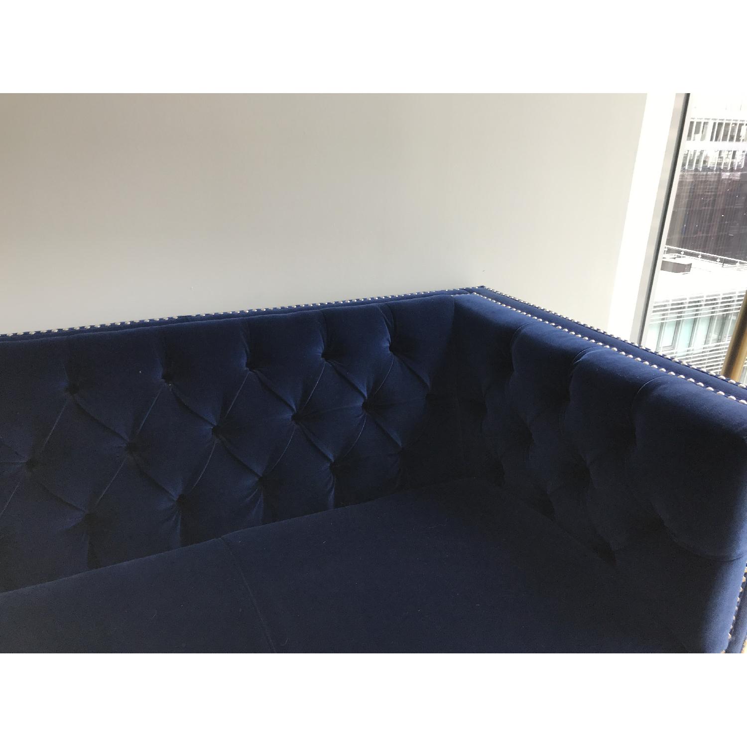 Safavieh Couture High Line Miller Tufted Velvet Sofa - image-2
