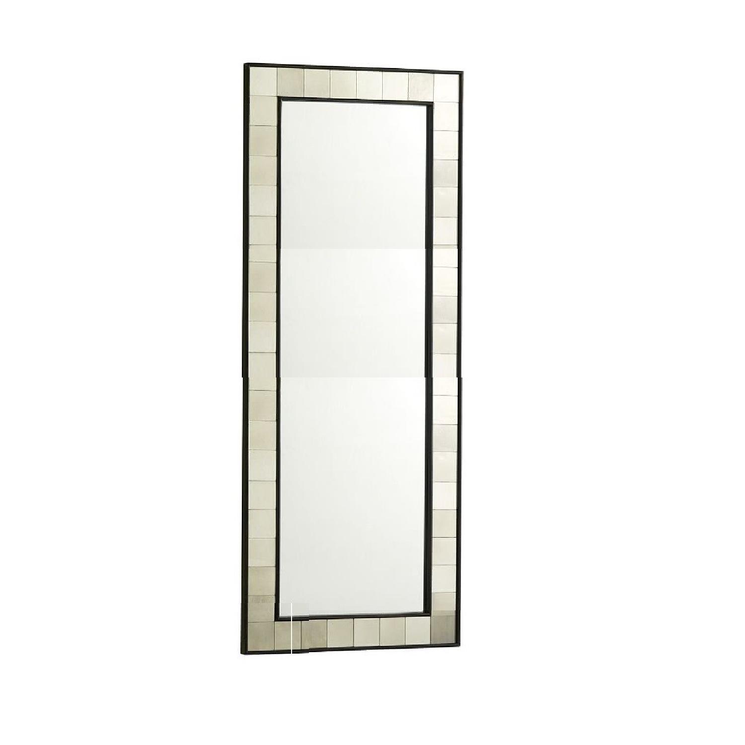 鏡 journalstandardFurniture  OLD ELMMIRROR West Elm Antique Tiled Floor Length Mirror - AptDeco
