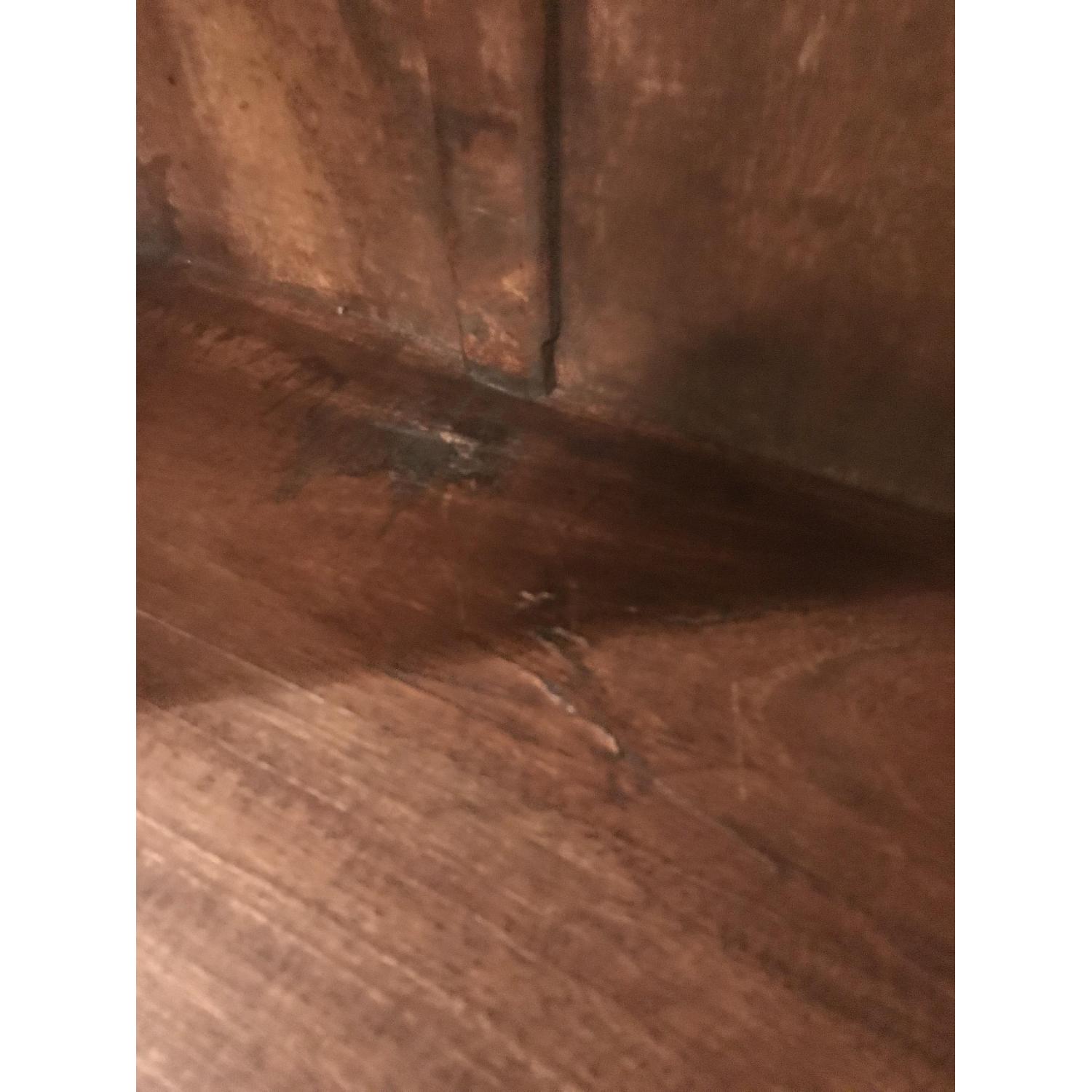 Antique Hand Carved Bookcase - image-4