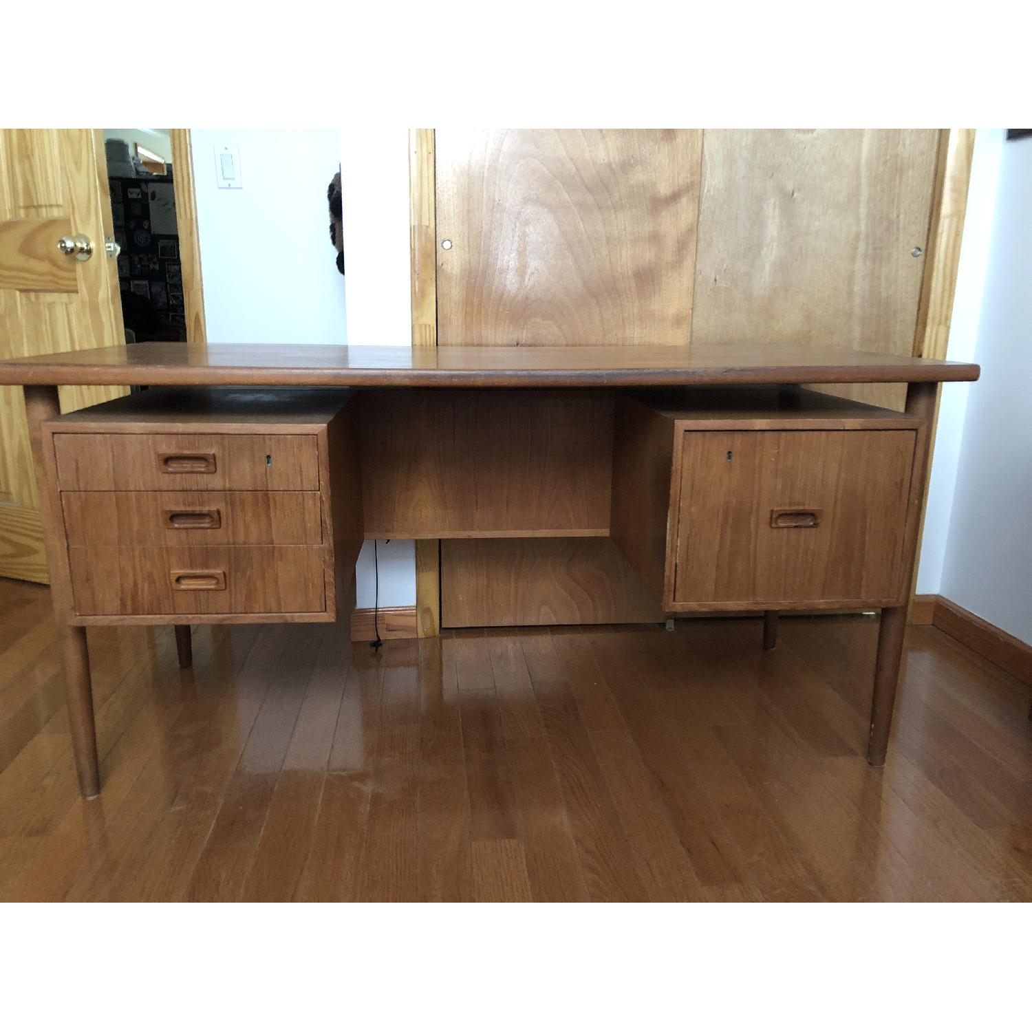 Danish Mid-Century Floating Desk - image-2