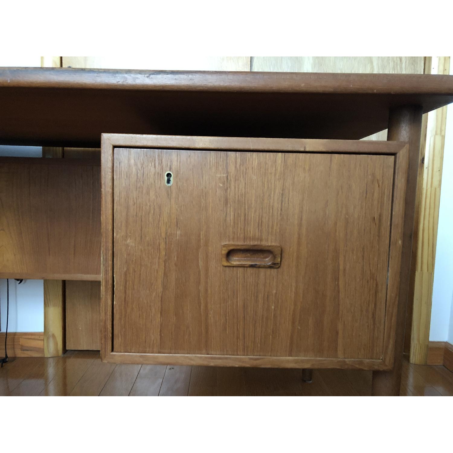 Danish Mid-Century Floating Desk - image-5