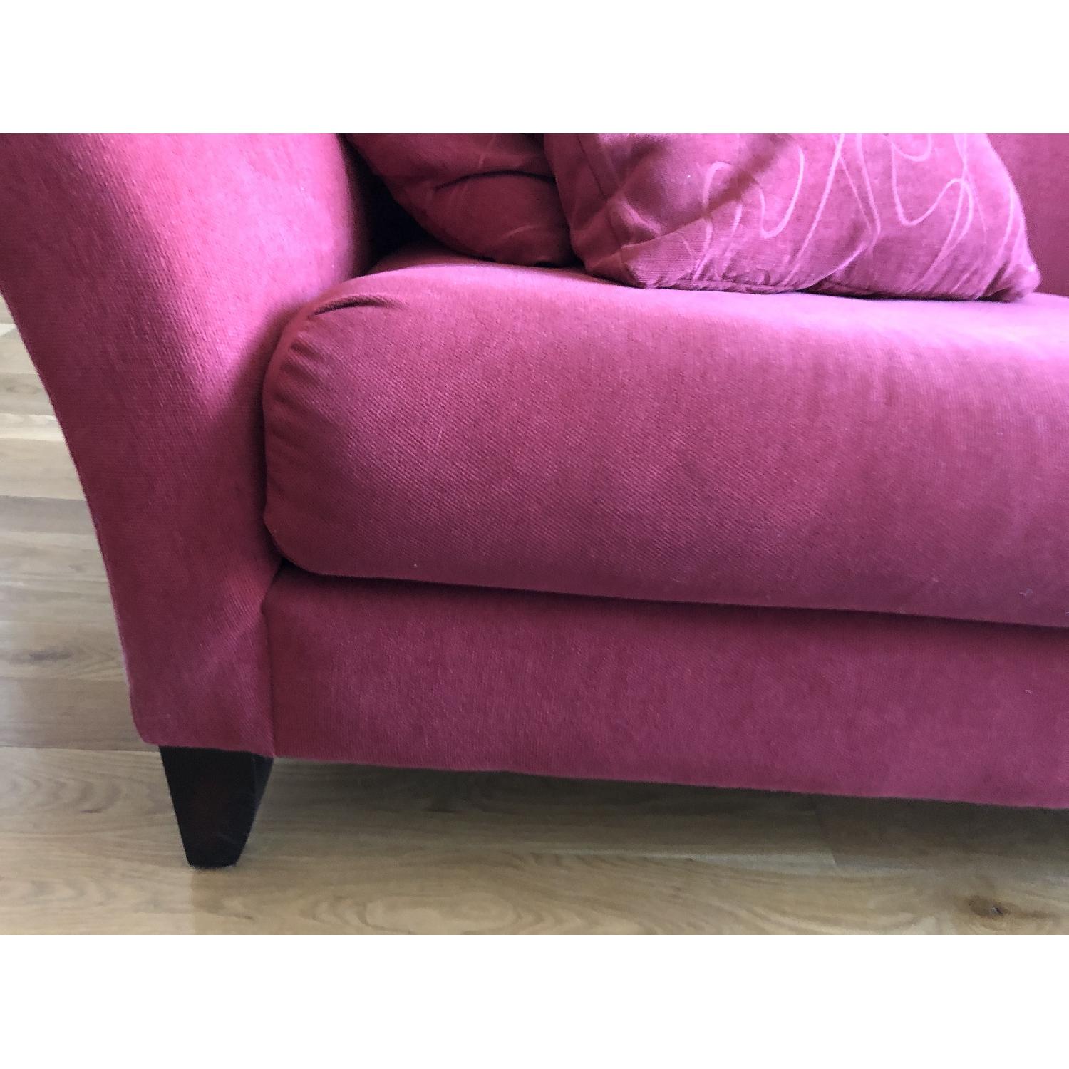 Red 2-Seater Sofa - image-3
