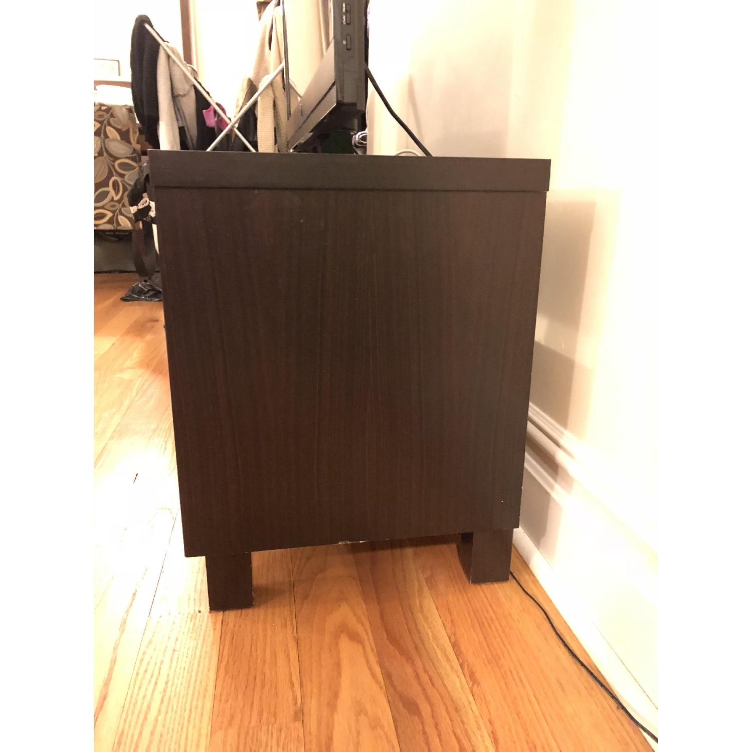 Victors Villa Furniture Chocolate Brown TV Stand w/ Storage - image-3