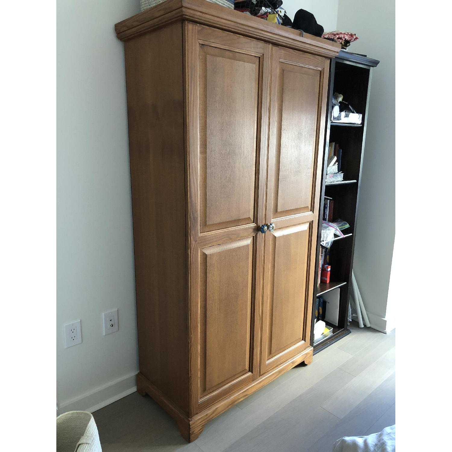 Gothic Craft Armoire AptDeco