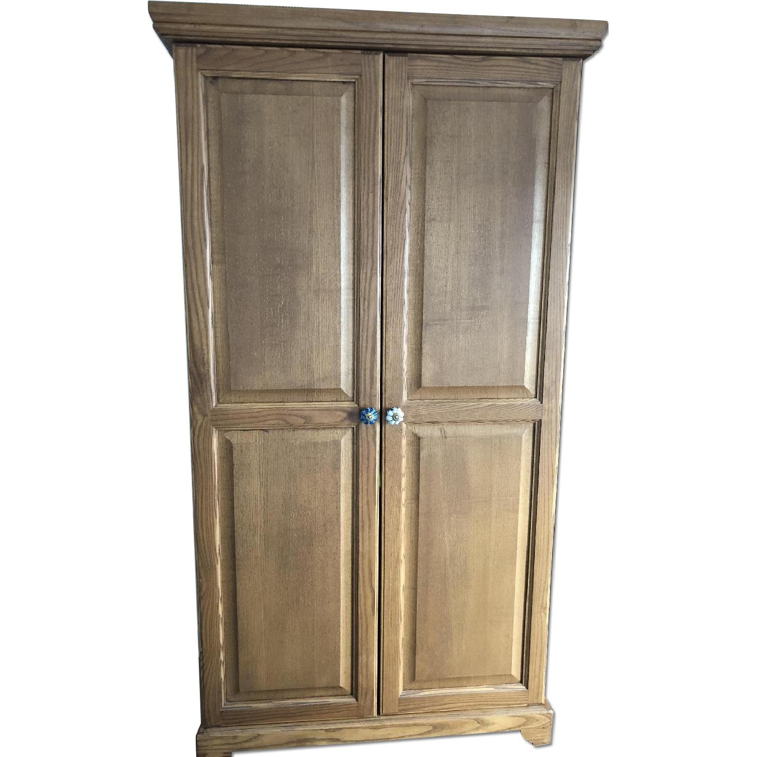 Gothic Craft Armoire AptDeco