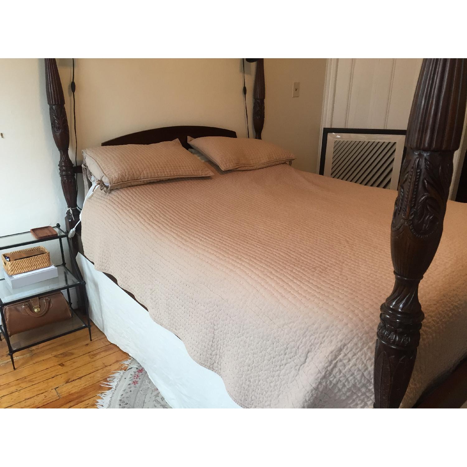 Harden Cherry Wood Queen Bed Frame - image-3