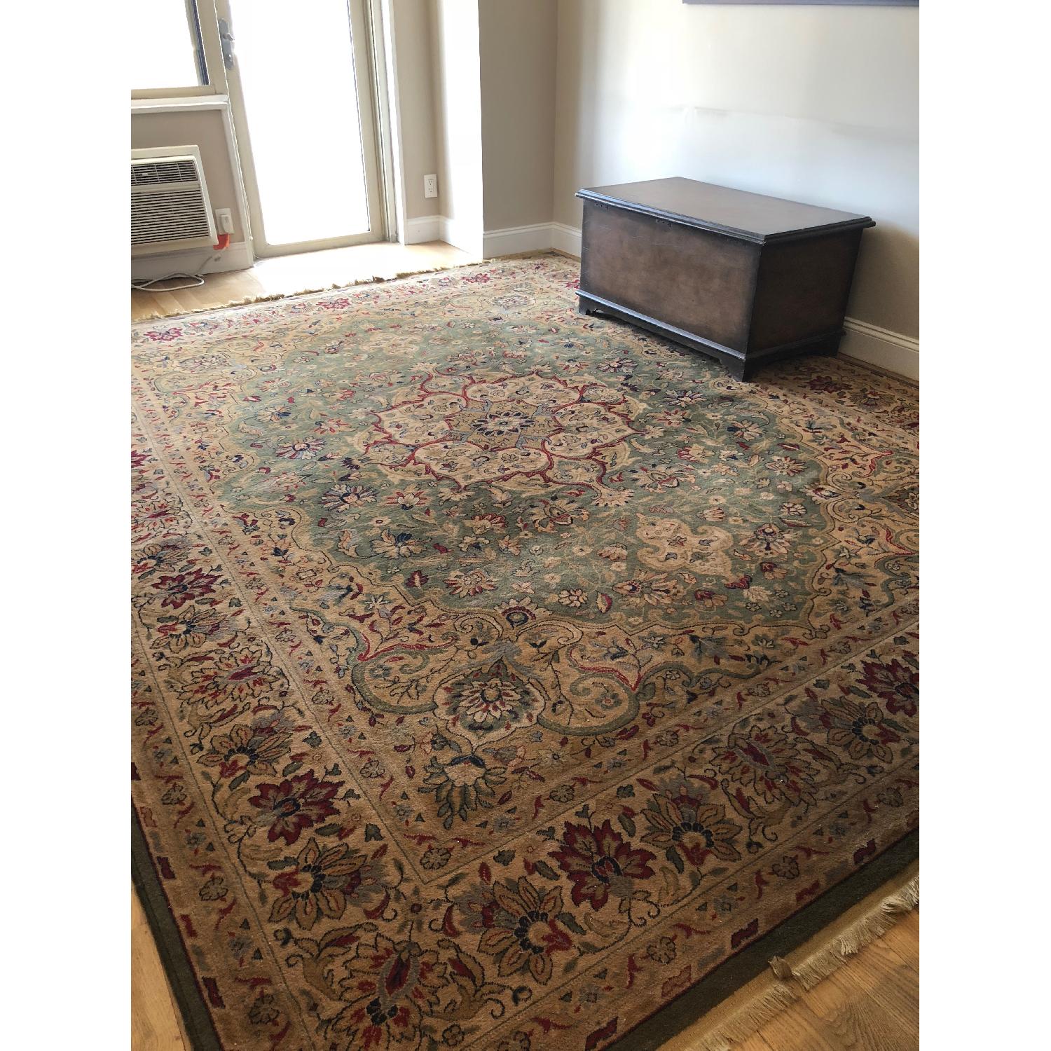 Masland Carpets Green Patterned Rug - image-2