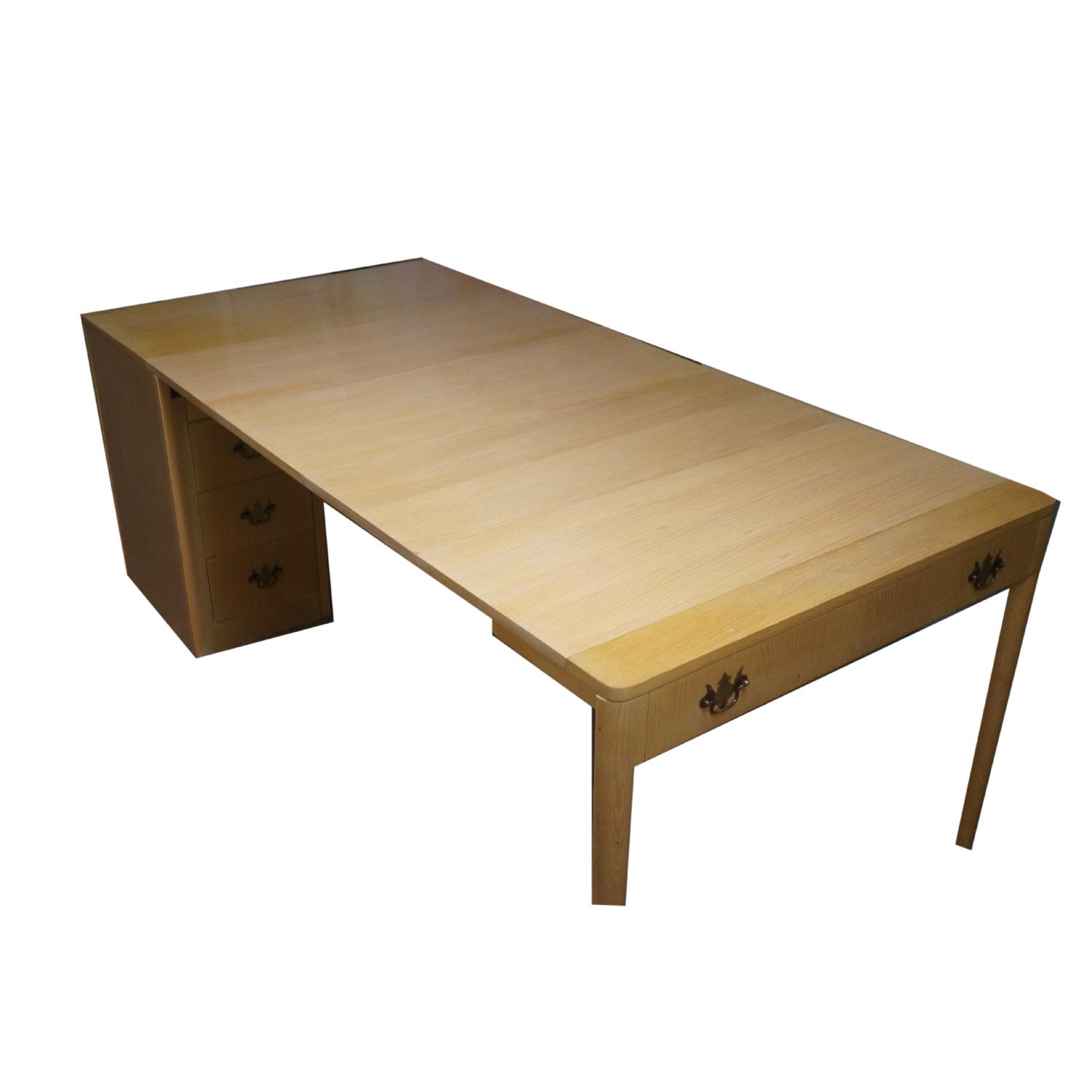 Saginaw Furniture Expandomatic Desk to Dining Table - image-1