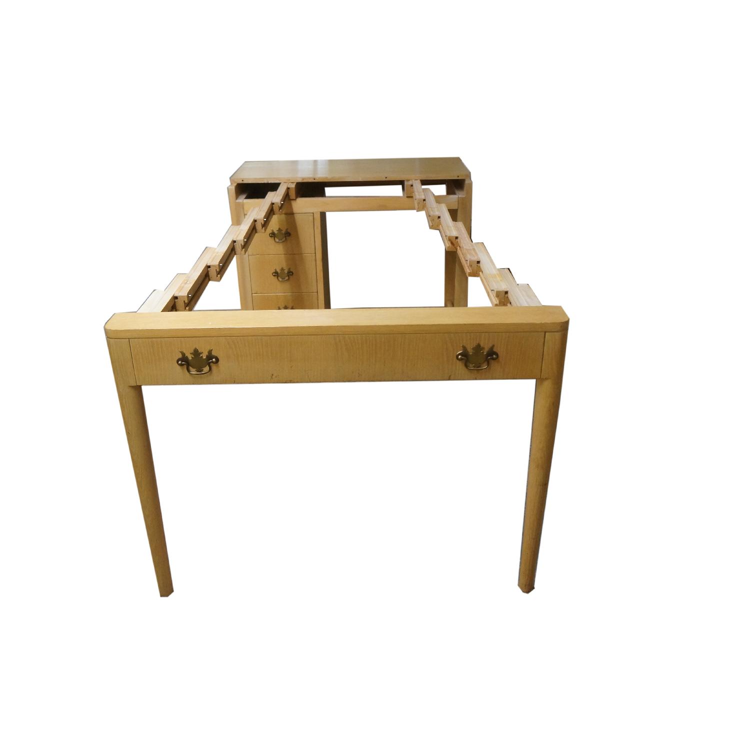 Saginaw Furniture Expandomatic Desk to Dining Table - image-3