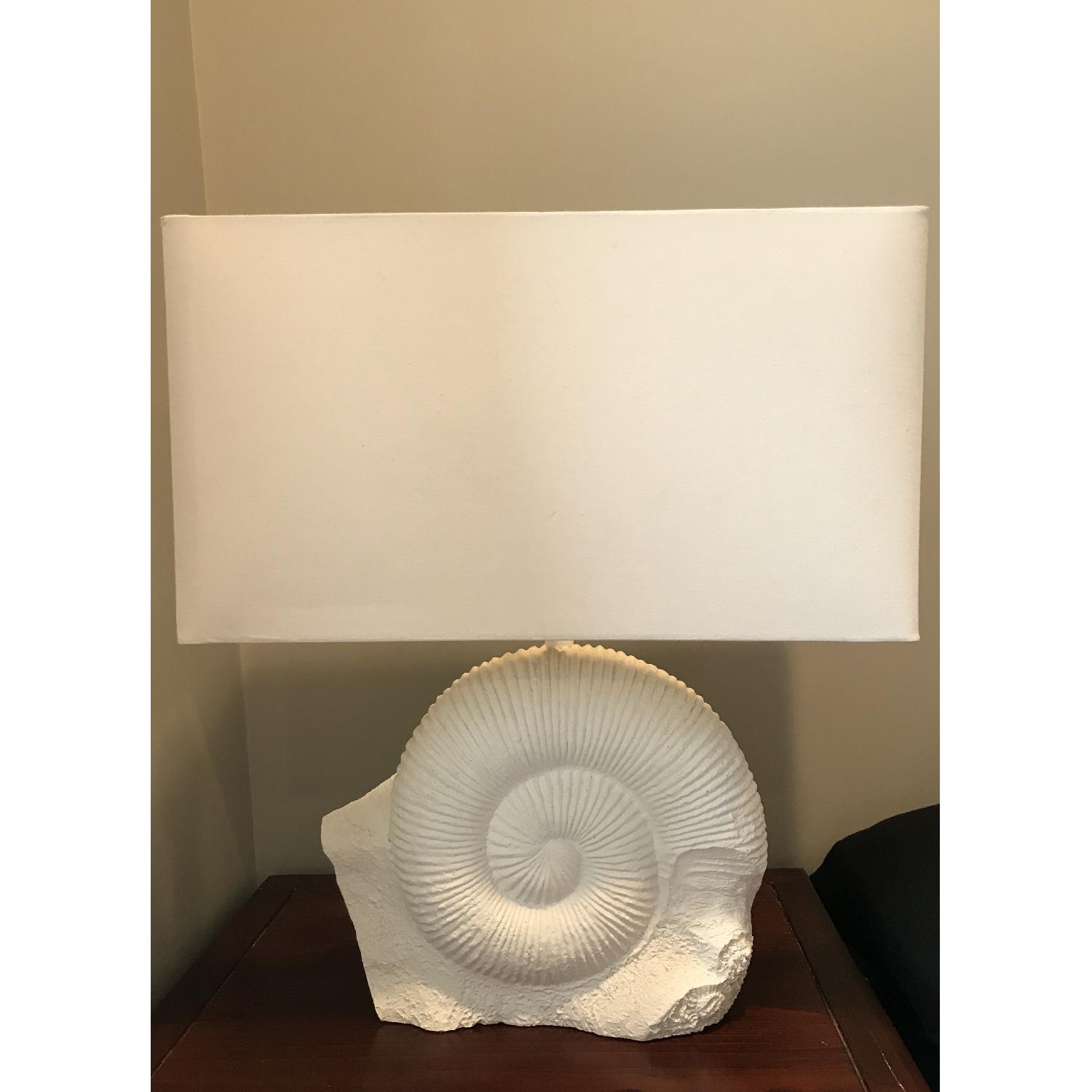 West Elm Shell Table Lamp - image-1