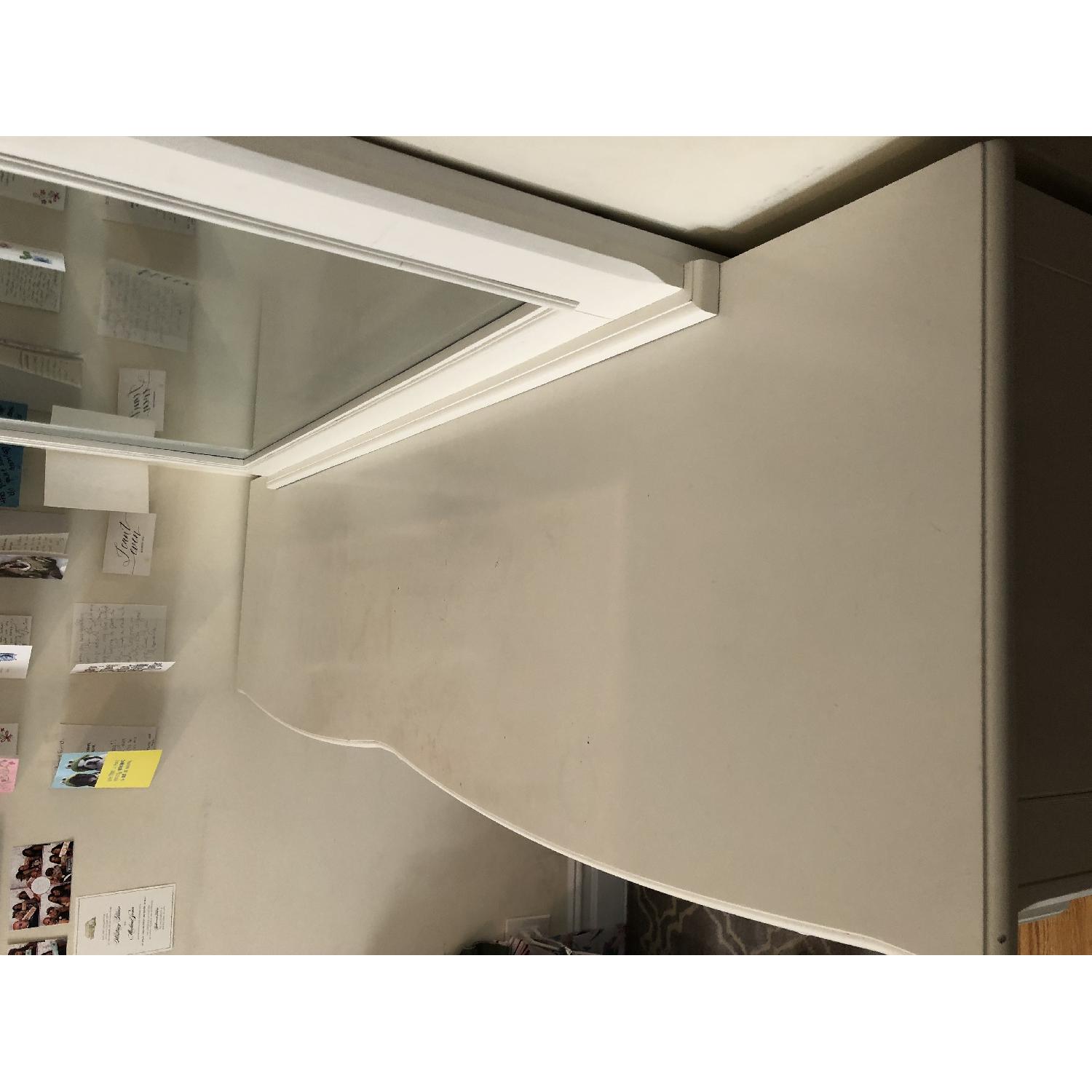 Raymour & Flanigan Willow Point White Dresser & Mirror - image-3