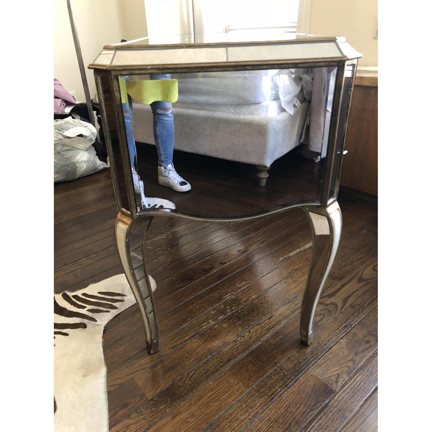 Horchow Mirrored Vanity Table - image-2
