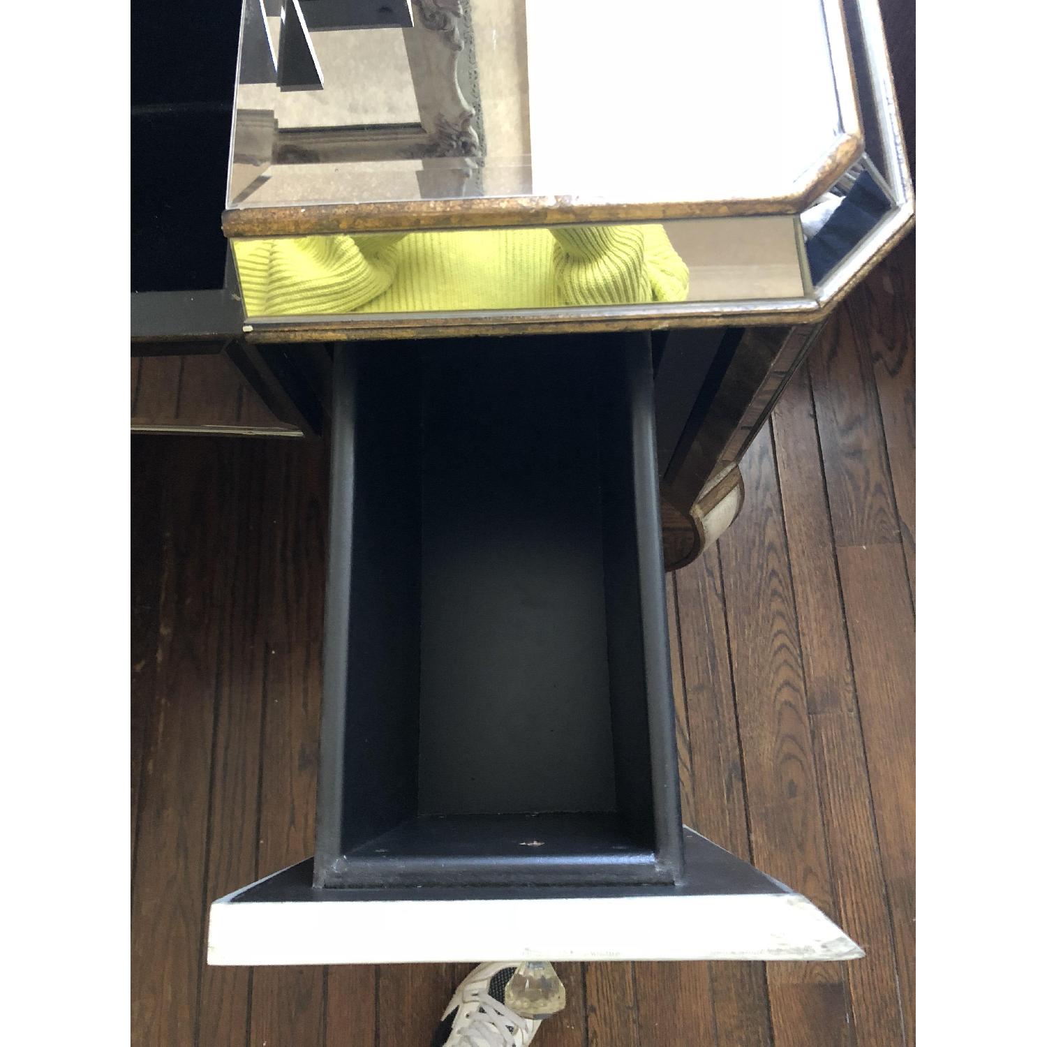 Horchow Mirrored Vanity Table - image-7