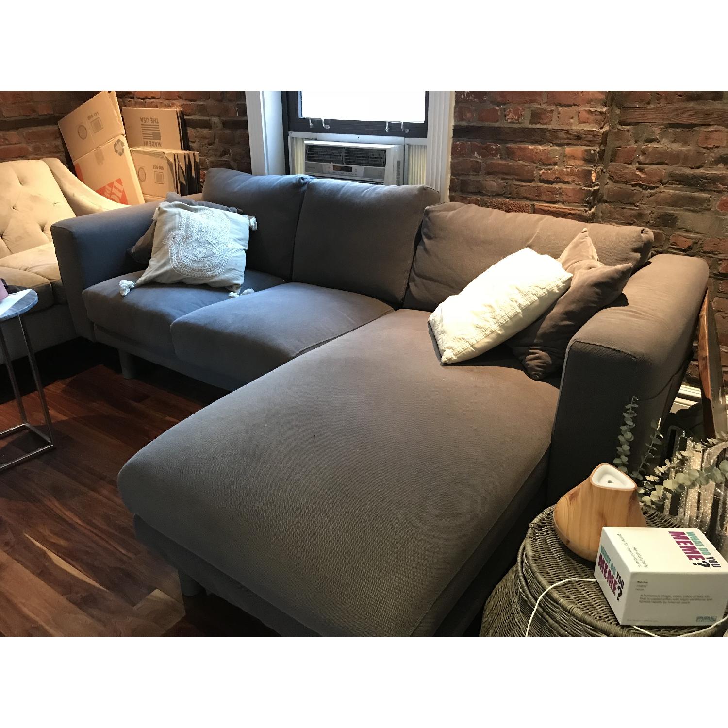 Ikea Norsborg Sectional Sofa w/ Chaise - image-1