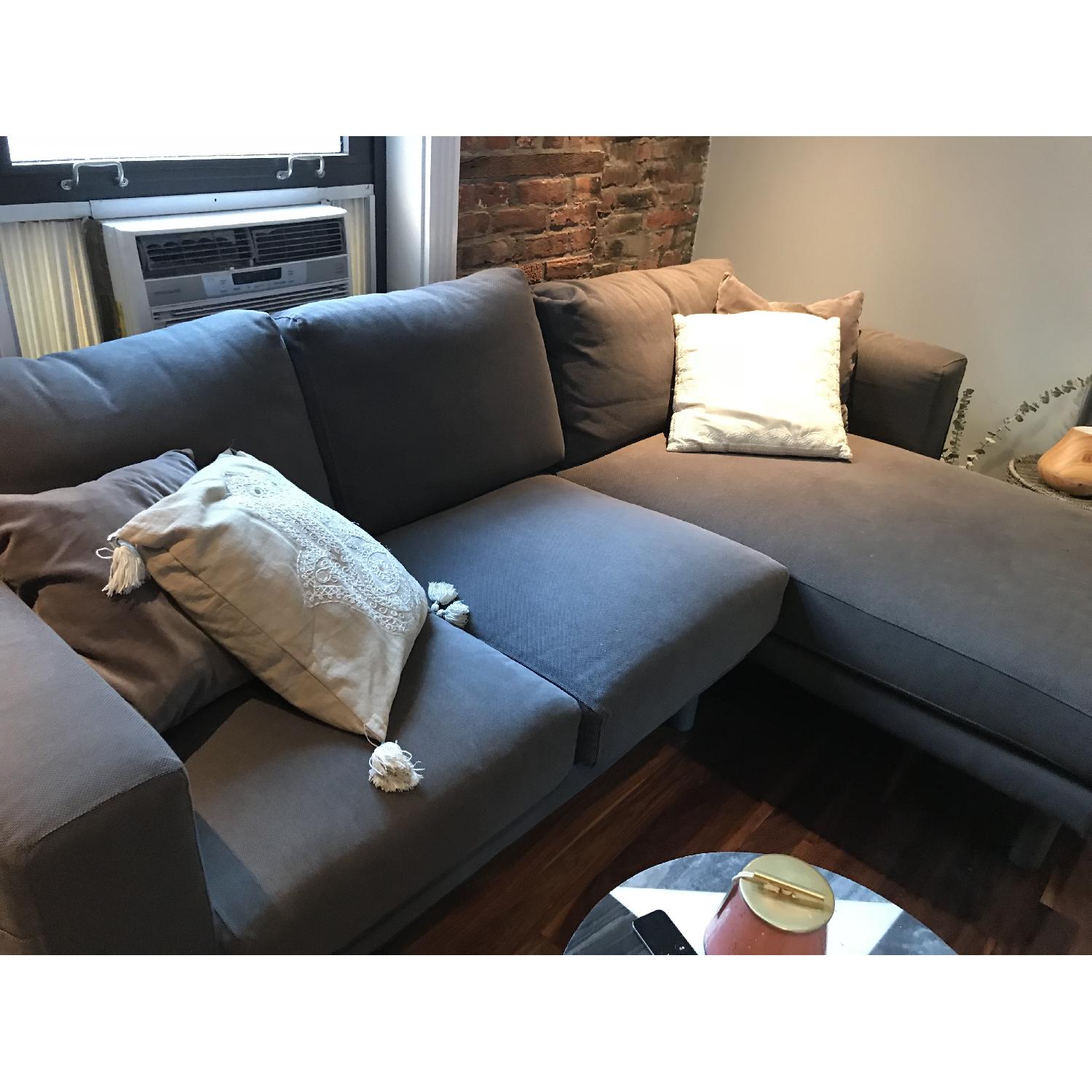 Ikea Norsborg Sectional Sofa w/ Chaise - image-2