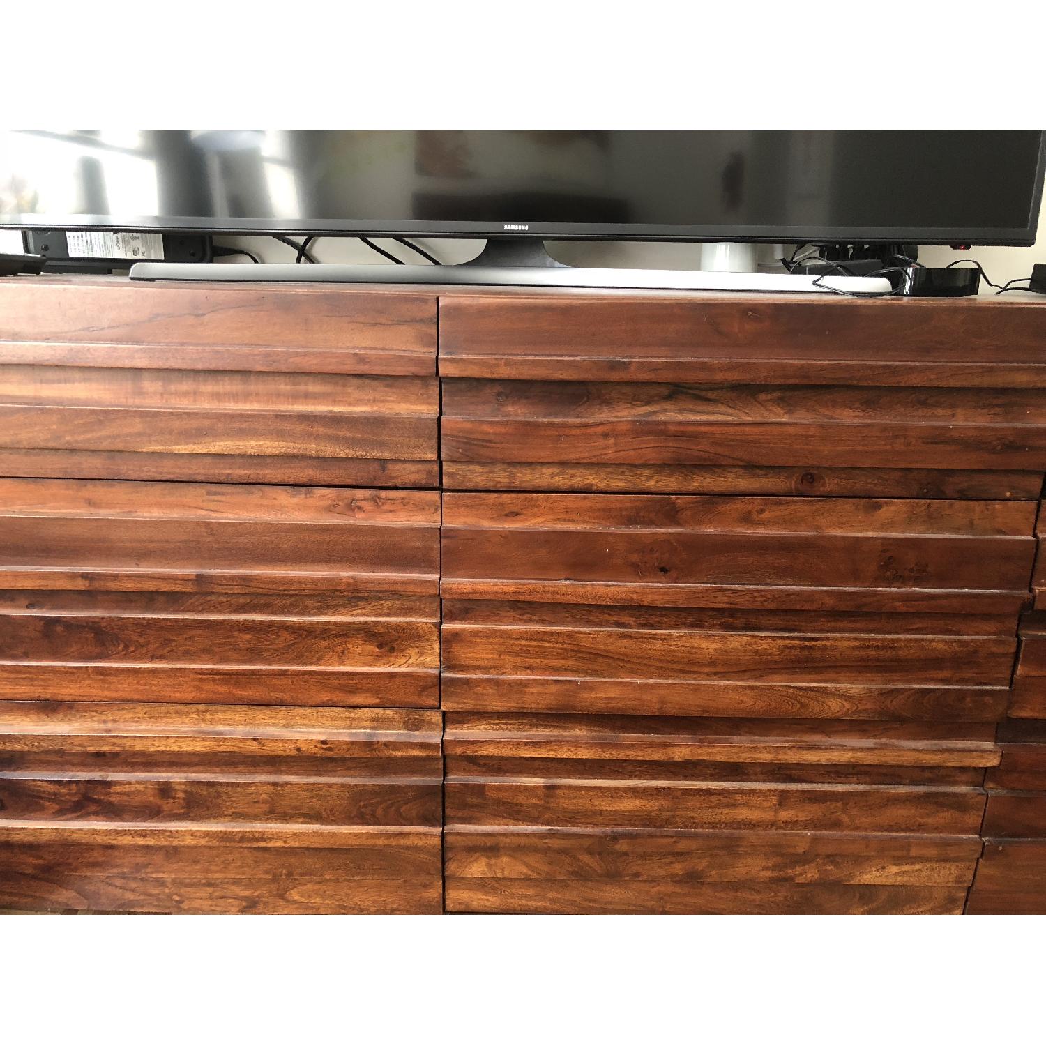 West Elm Stria 6-Drawer Dresser in Honey - image-2