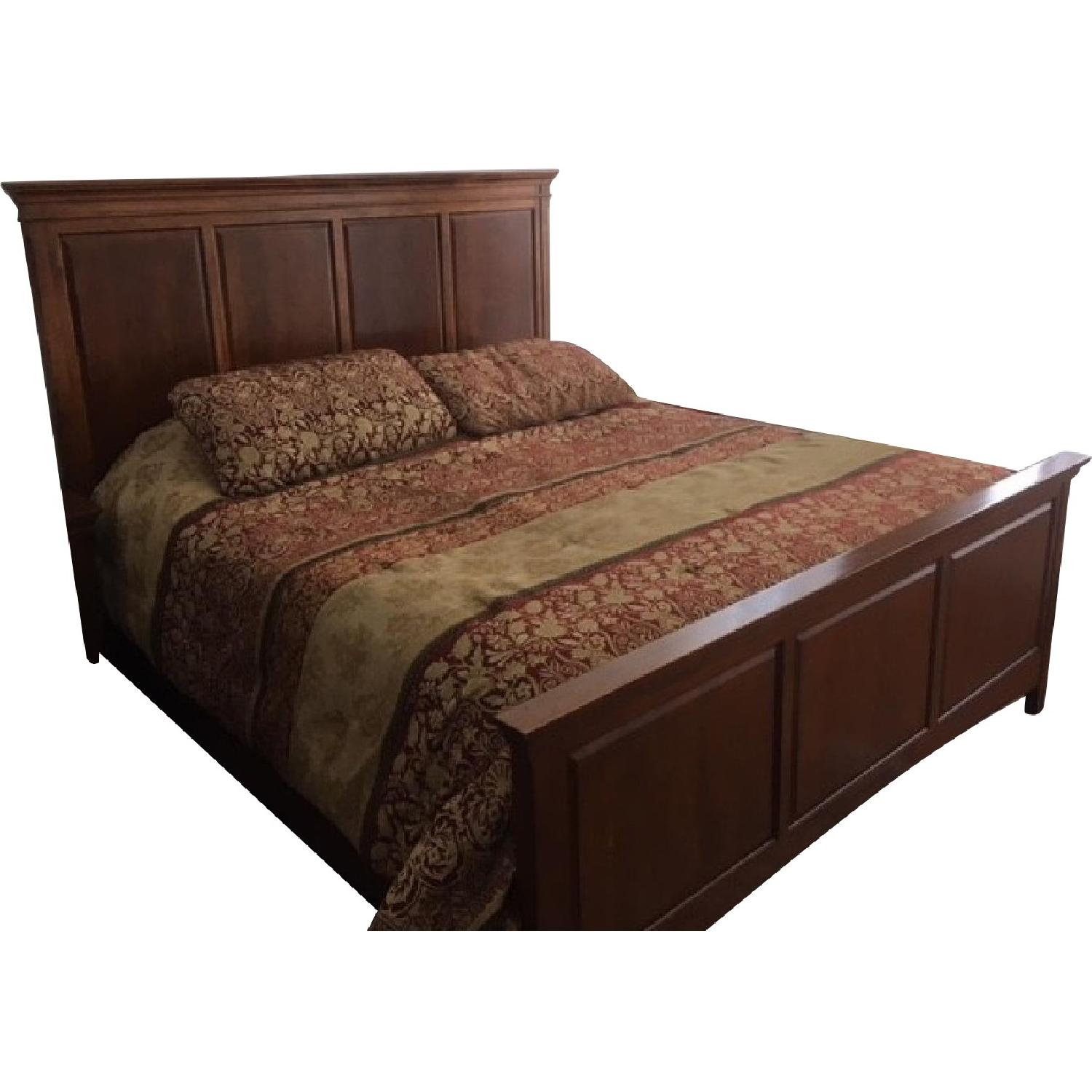 Thomasville King Size Bed Frame AptDeco