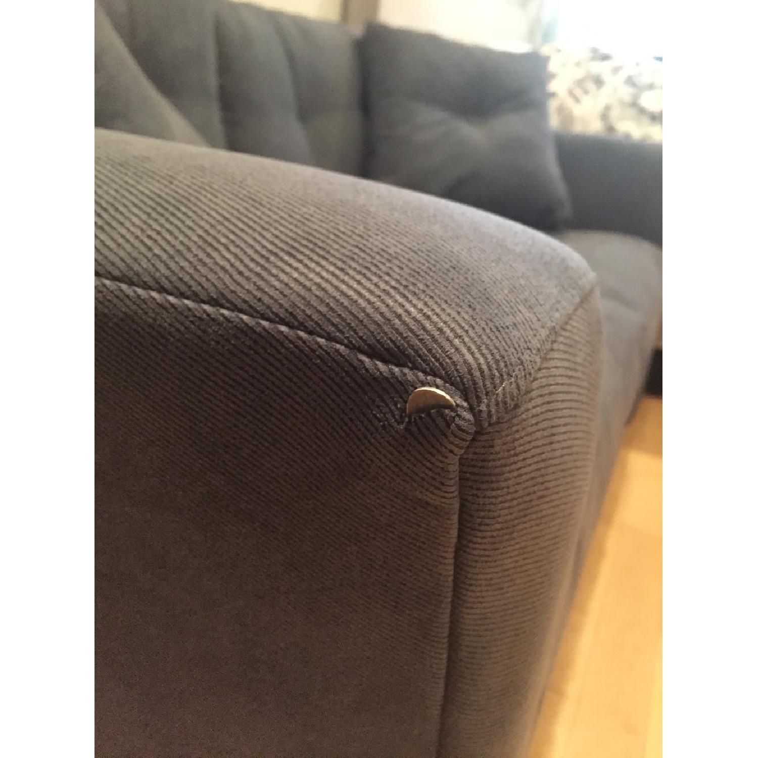 Macys Michelle Fabric Loveseat in Ocean Blue - image-3