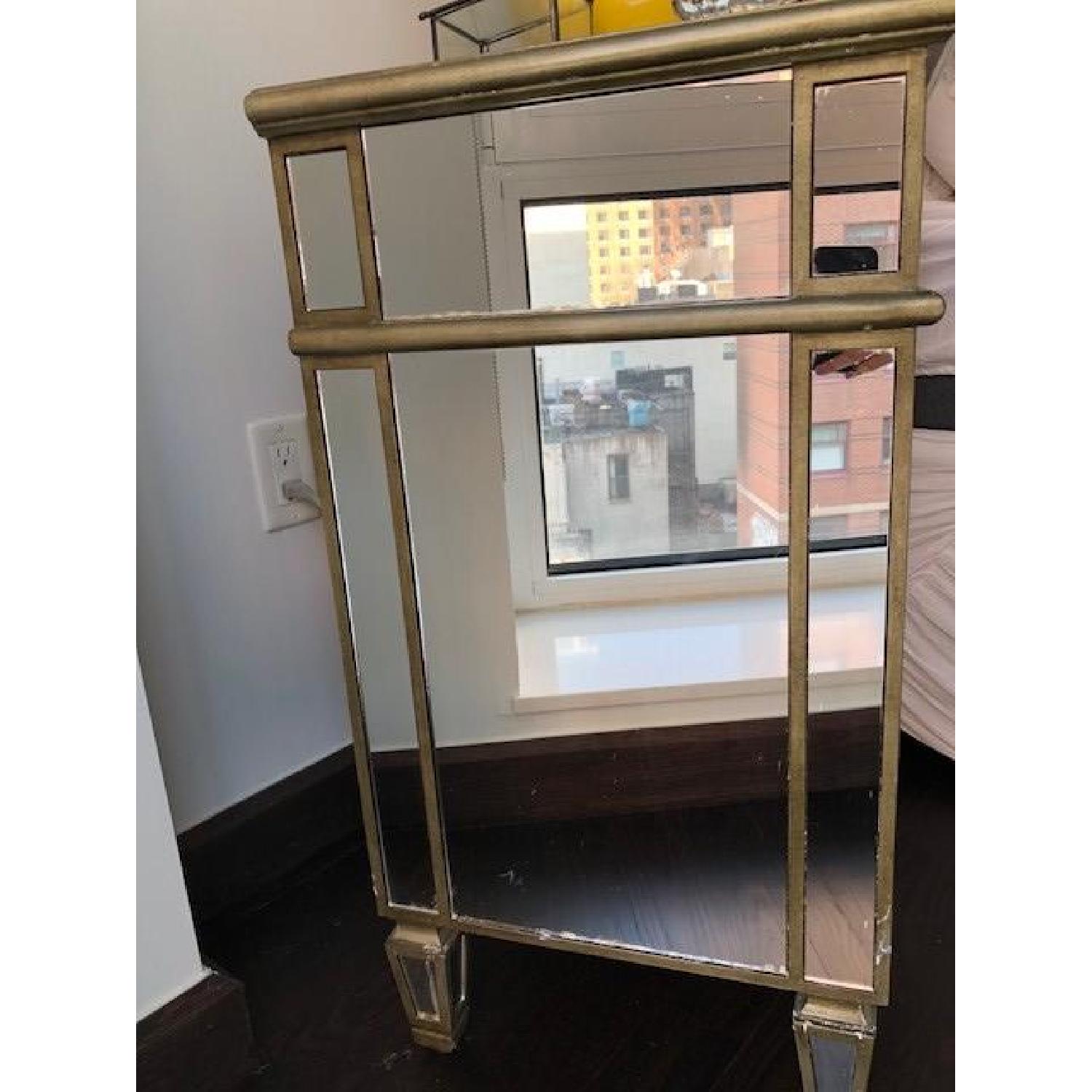 Restoration Hardware Mirrored Nightstand AptDeco