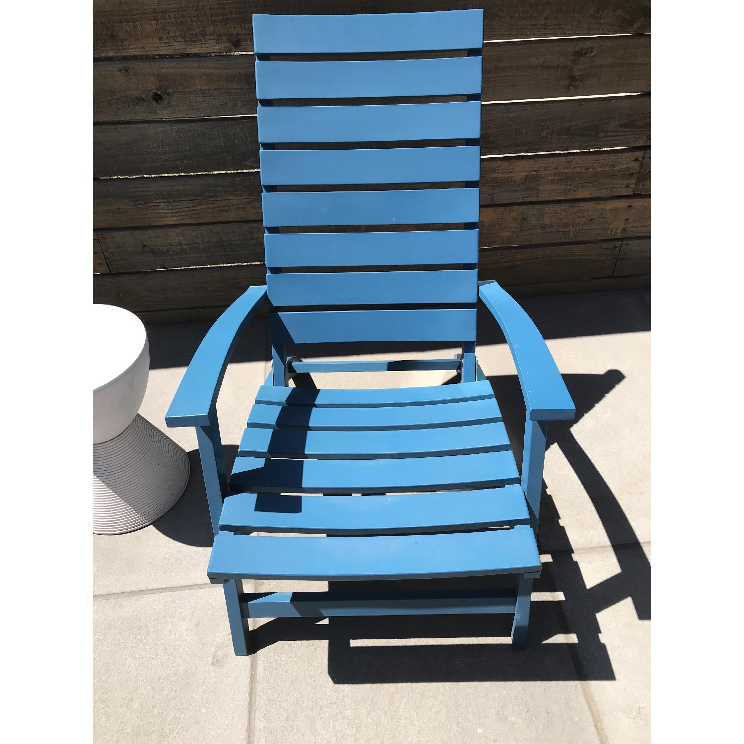Crate & Barrel Adirondack Chair AptDeco