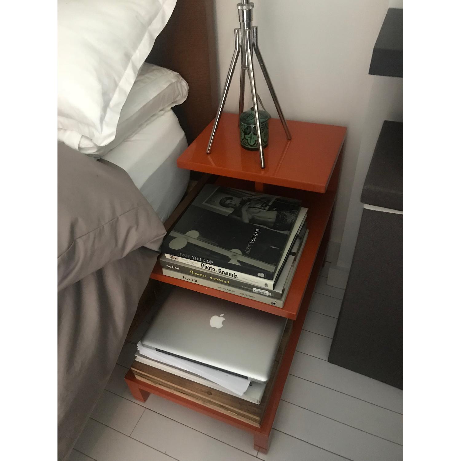 West Elm Orange Side Table - image-3