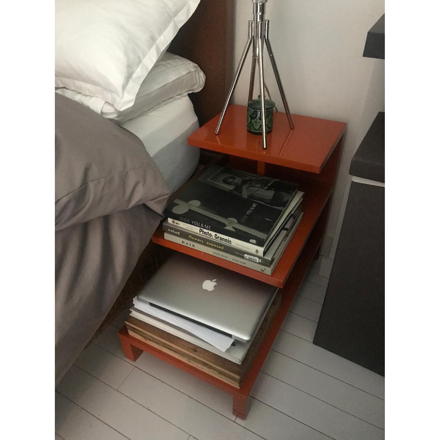West Elm Orange Side Table - image-5