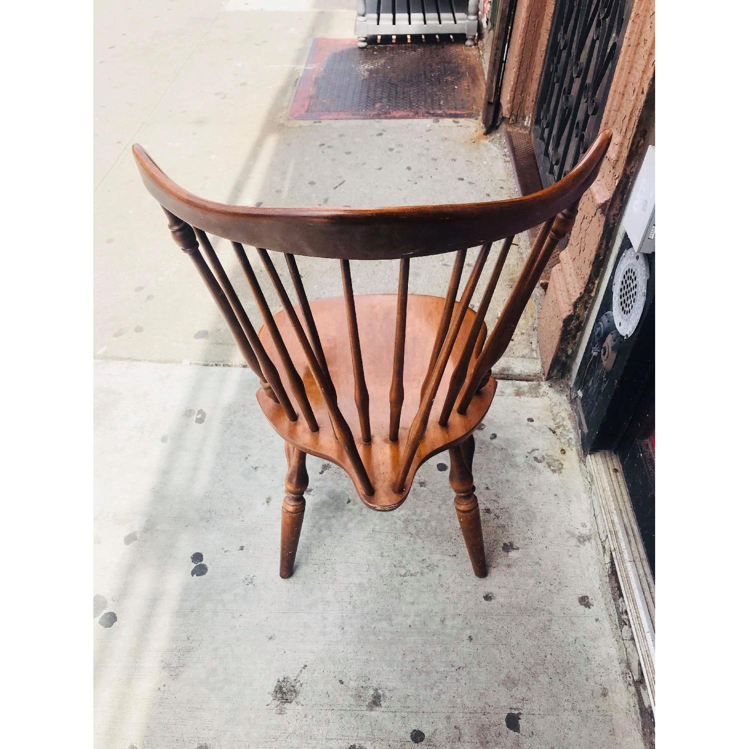 Ethan Allen Heirloom Maple Fiddleback Duxbury Side Chair - image-3