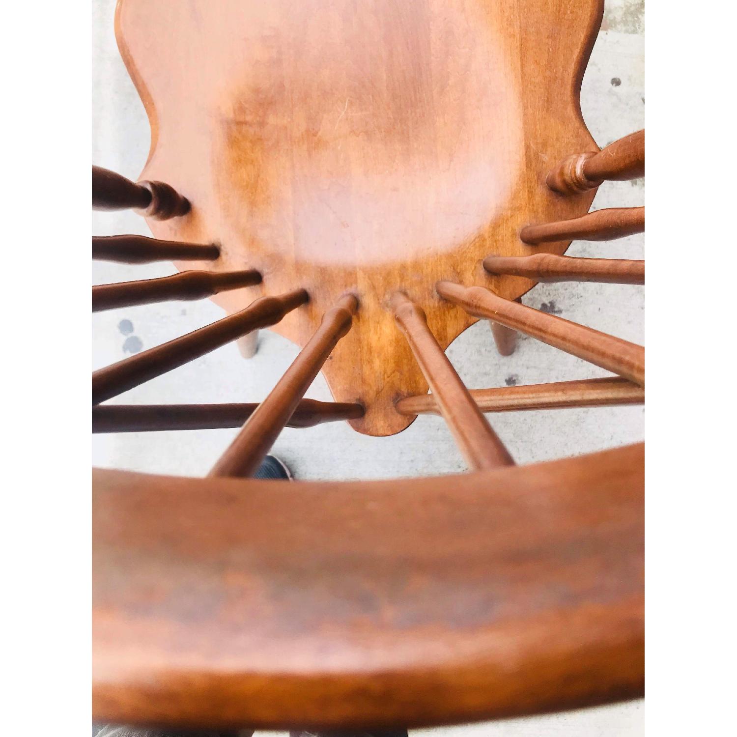 Ethan Allen Heirloom Maple Fiddleback Duxbury Side Chair - image-5