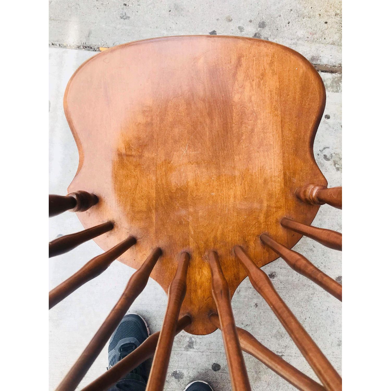 Ethan Allen Heirloom Maple Fiddleback Duxbury Side Chair - image-6