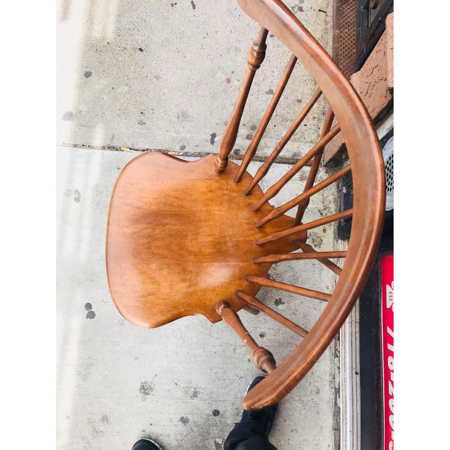 Ethan Allen Heirloom Maple Fiddleback Duxbury Side Chair - image-10