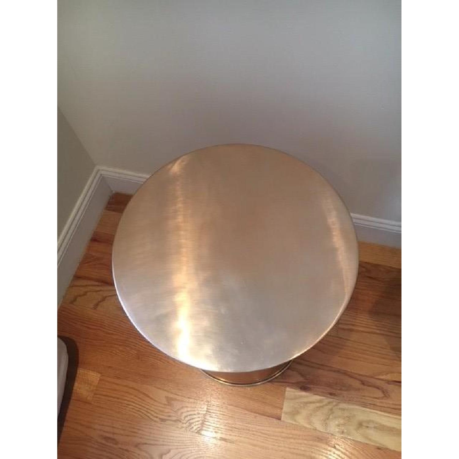 Target Rose Gold Round Drum Accent Side Table - image-6