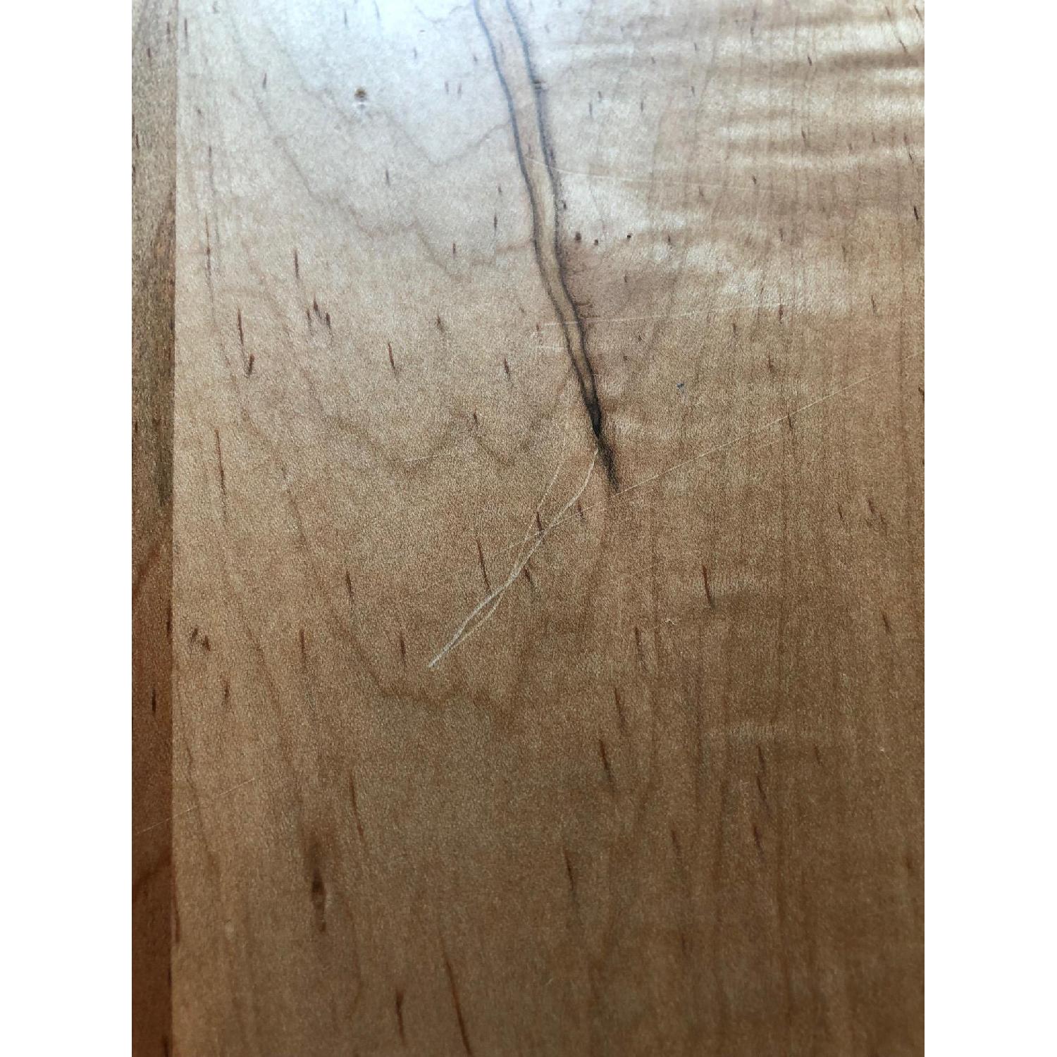 Mid Century Modern Desk/Table w/ Ambrosia Maple Wood Top - image-5